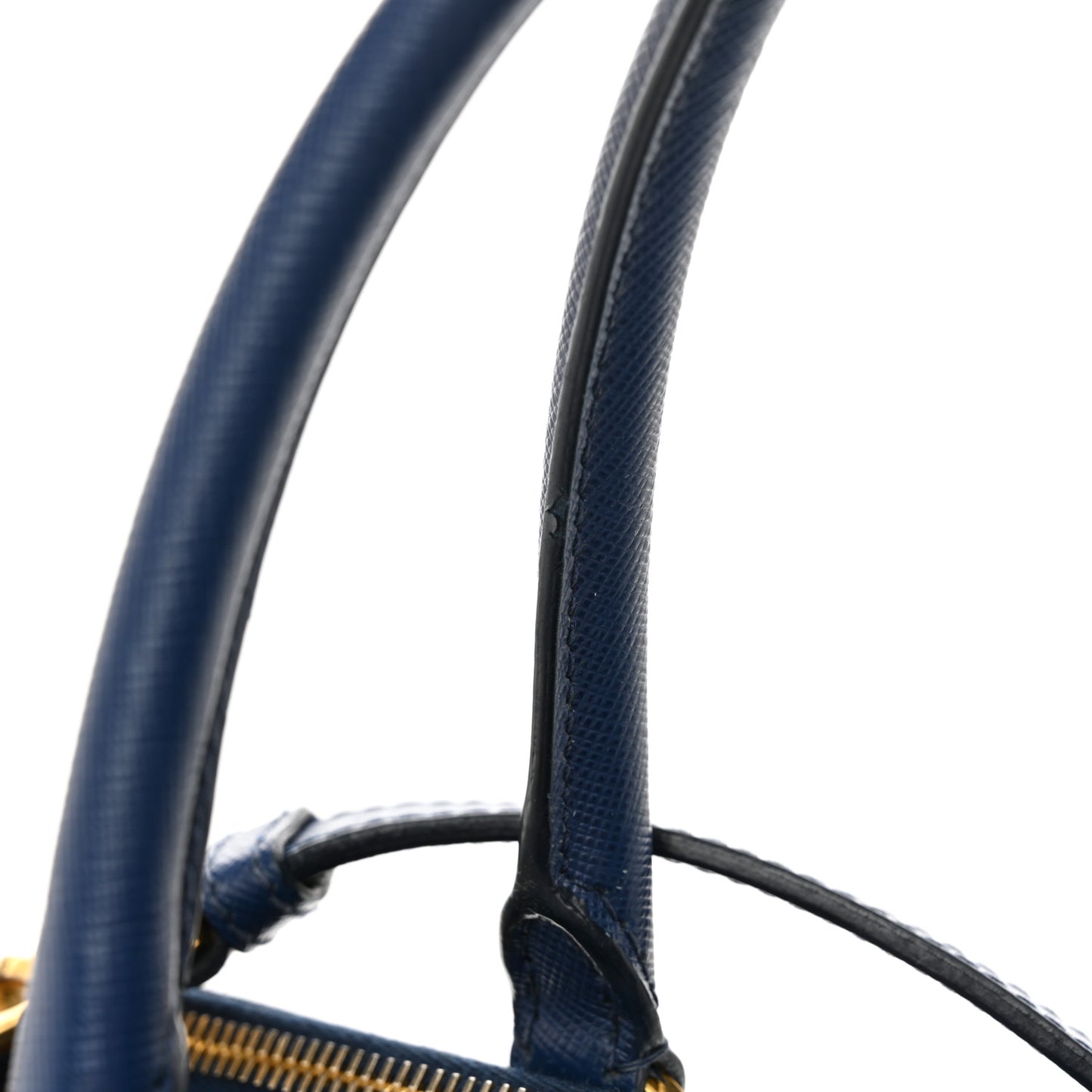 Saffiano Medium Galleria Double Zip Tote Bluette