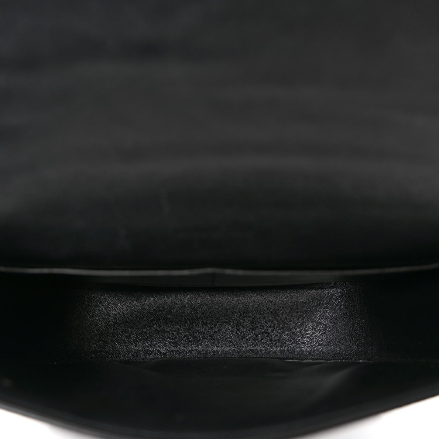 Grained Calfskin Small Trotteur Black