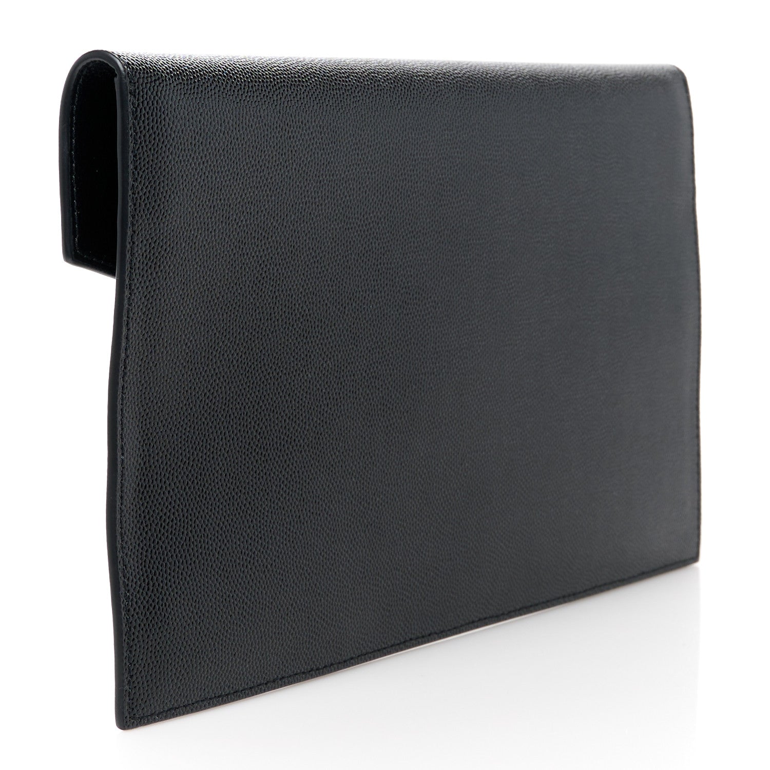 Saint Laurent Grain De Poudre Uptown Pouch Black 3 of 10