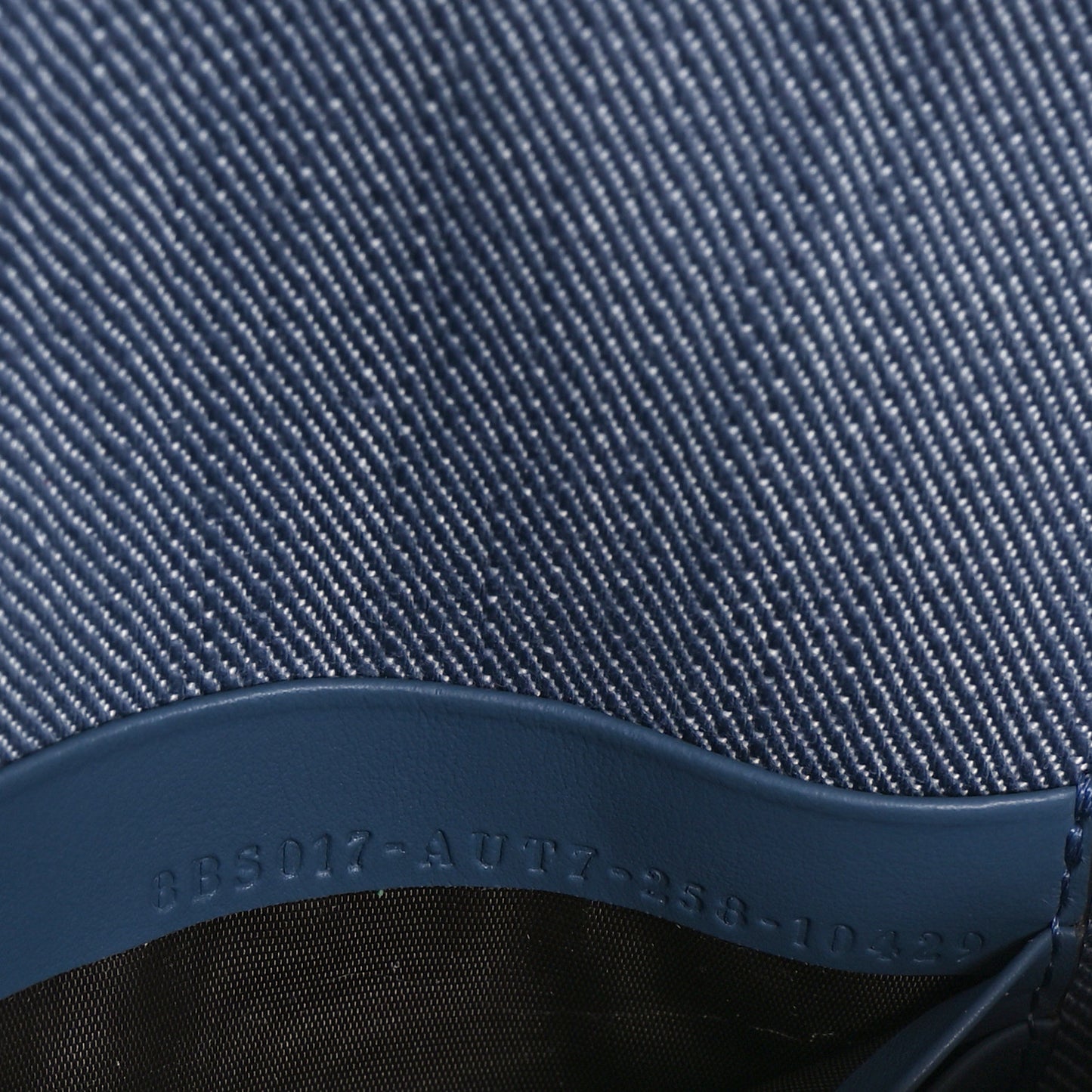 Denim Embroidered Coral Bandana Mini Baguette Myrtle