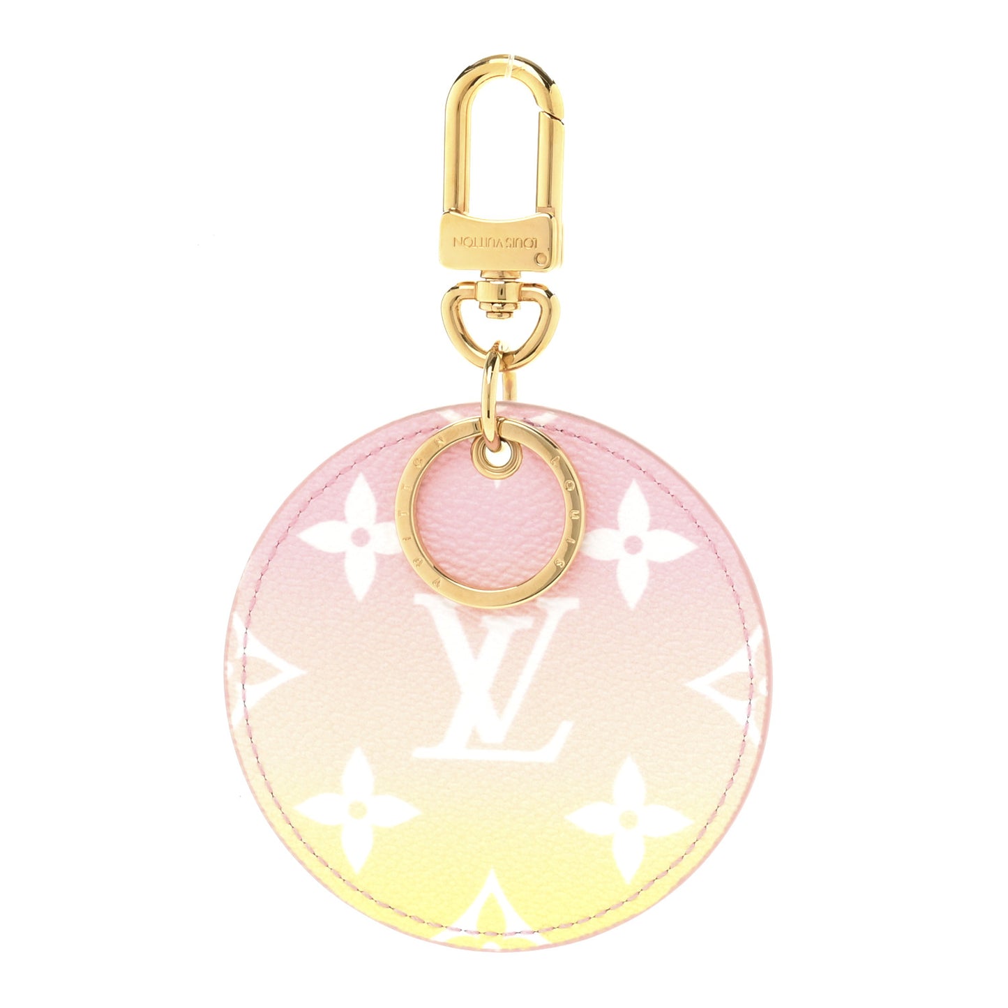 Monogram By The Pool Illustre Bag Charm Key Holder Light Pink