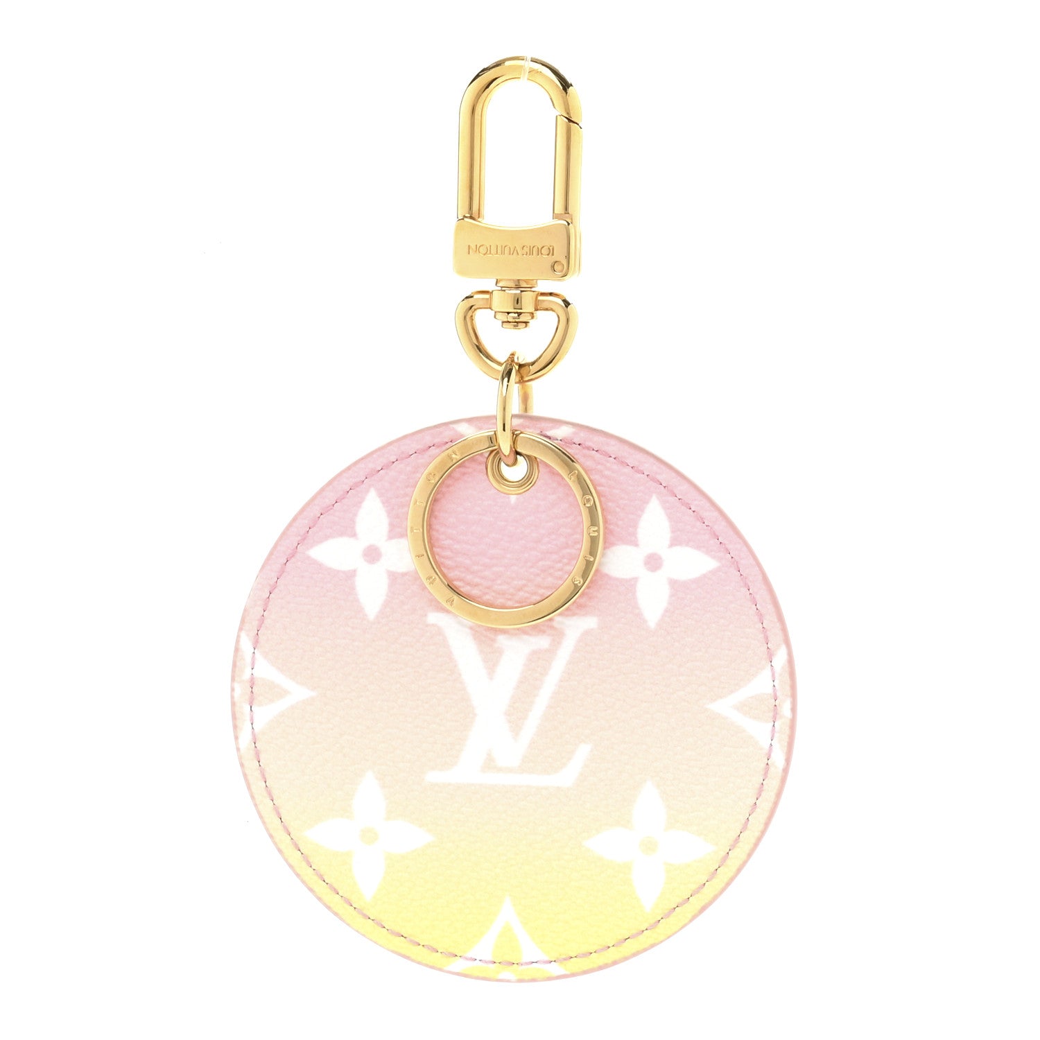 Louis Vuitton Monogram By The Pool Illustre Bag Charm Key Holder Light Pink 1 of 5