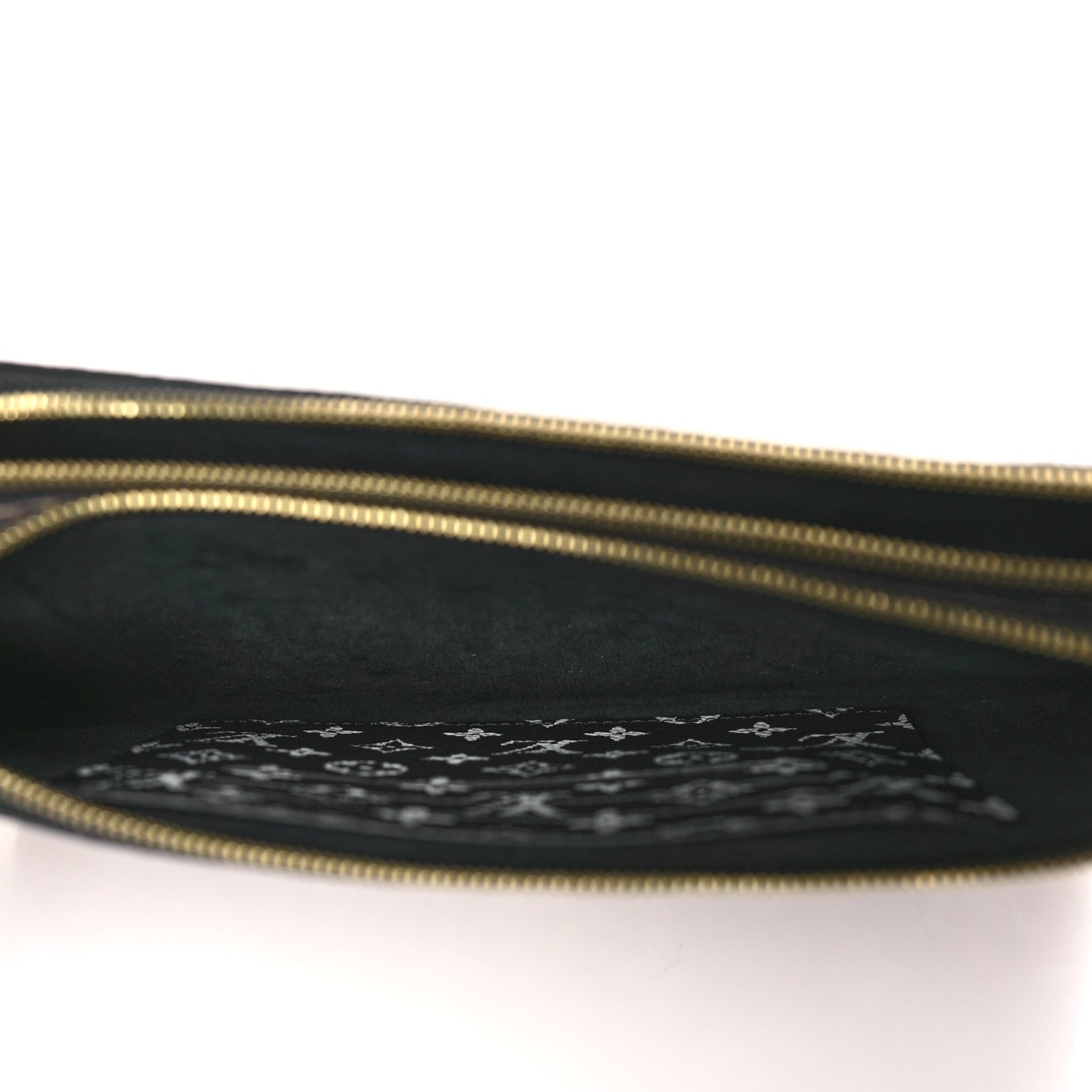 Louis Vuitton Monogram Giant Jungle Pochette Double Zip Black 6 of 9