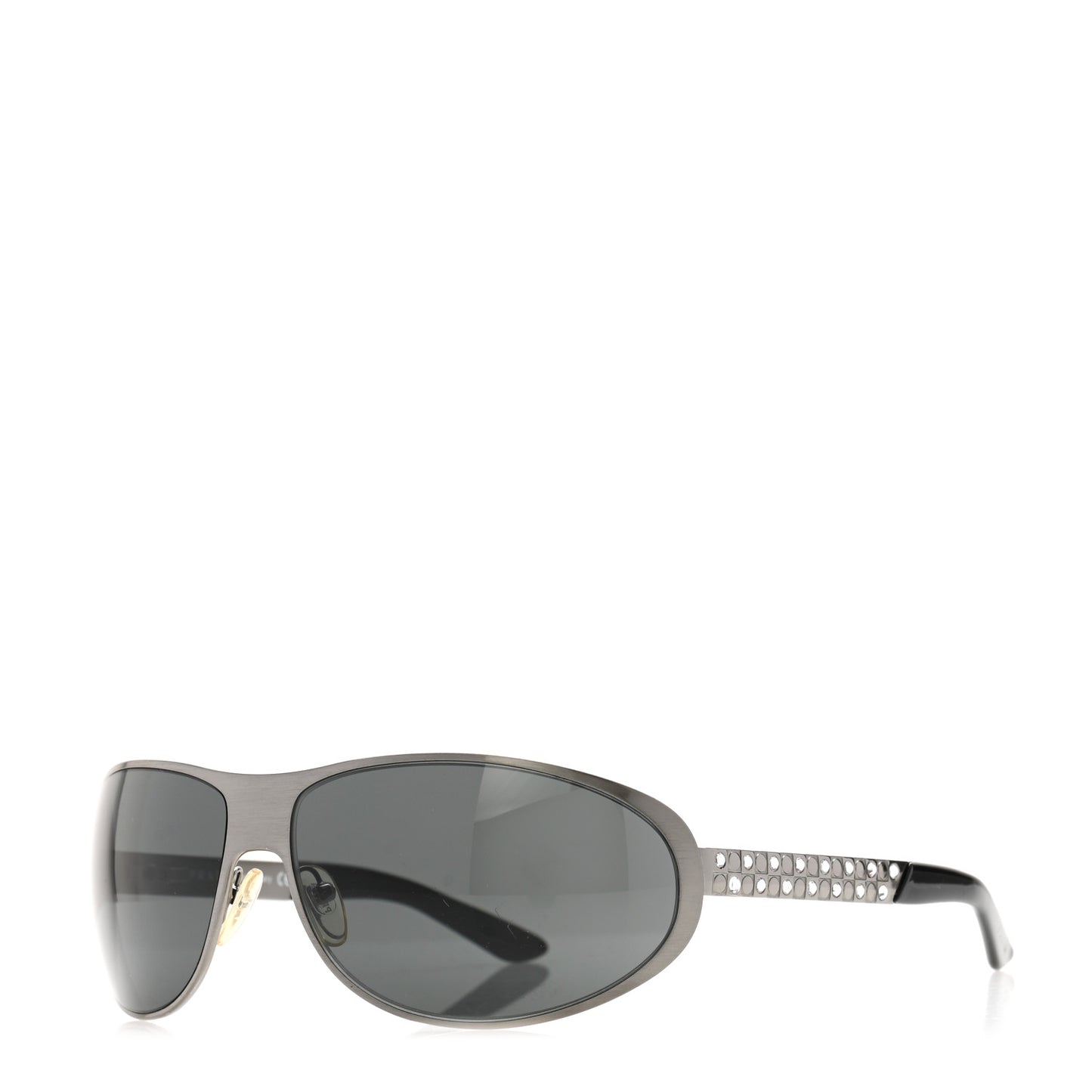 Metal Crystal Sunglasses SPR 59I Black