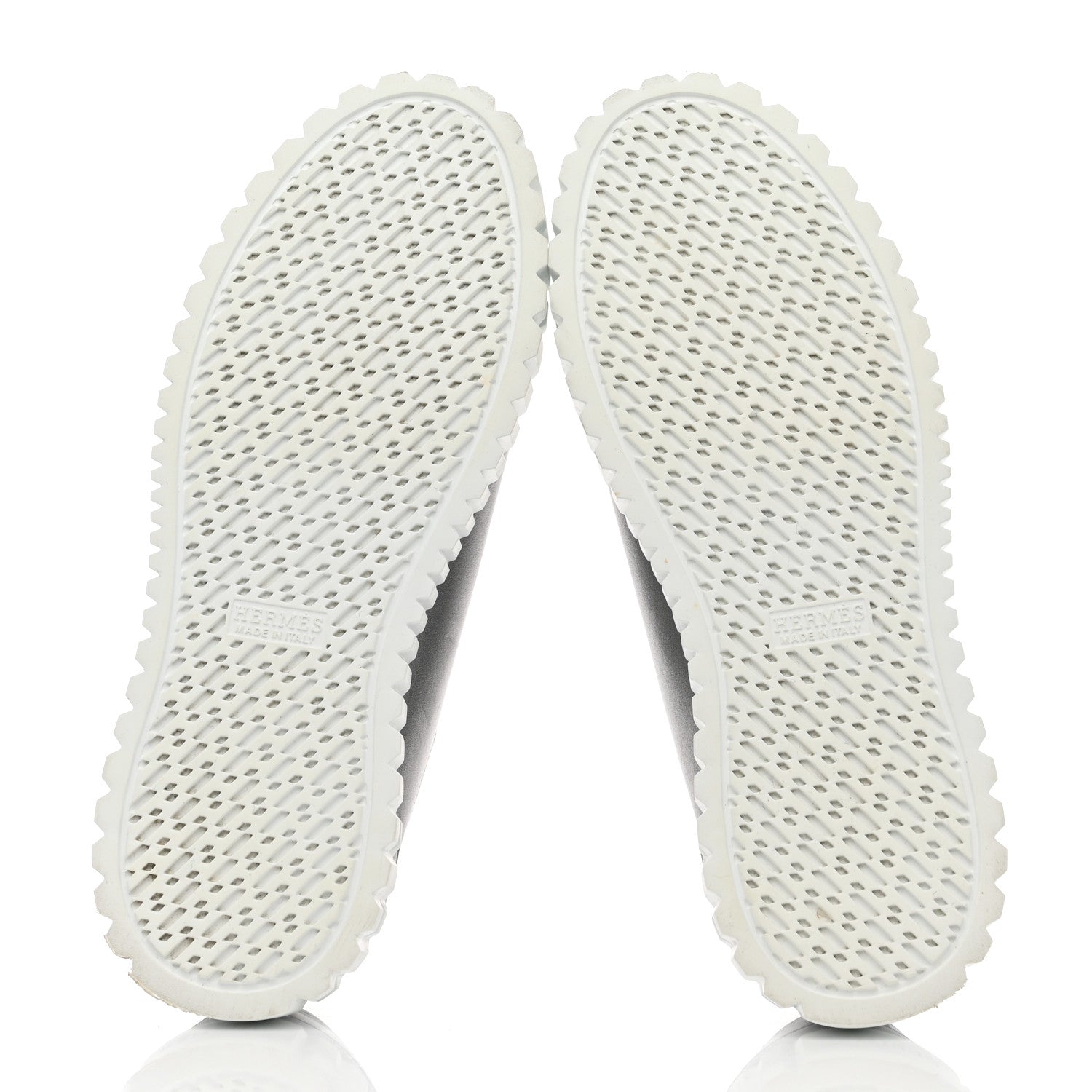 Hermes Metallic Calfskin Cross Sneakers 36.5 5 of 8