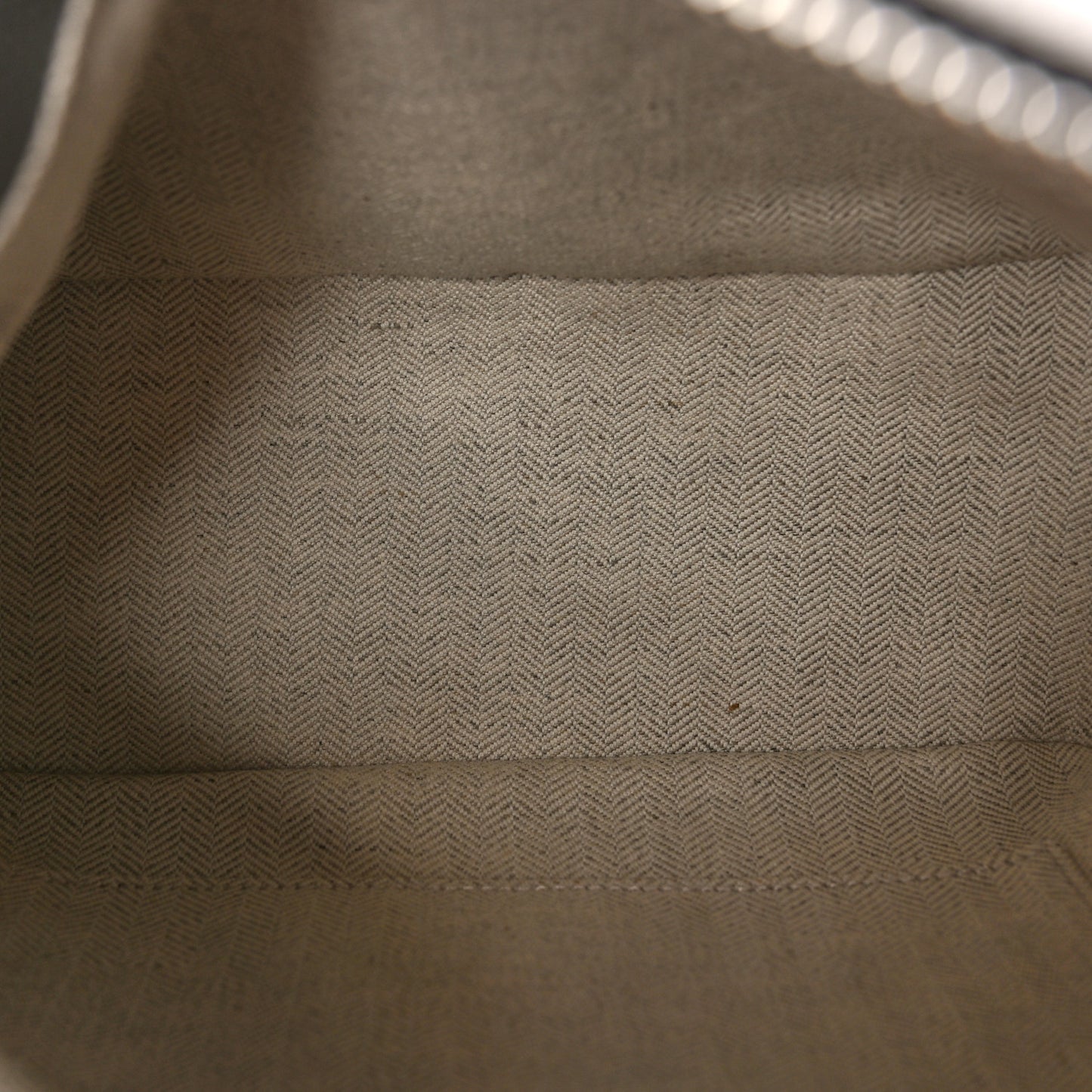 Soft Grained Calfskin Small Puzzle Edge Bag Pearl Grey