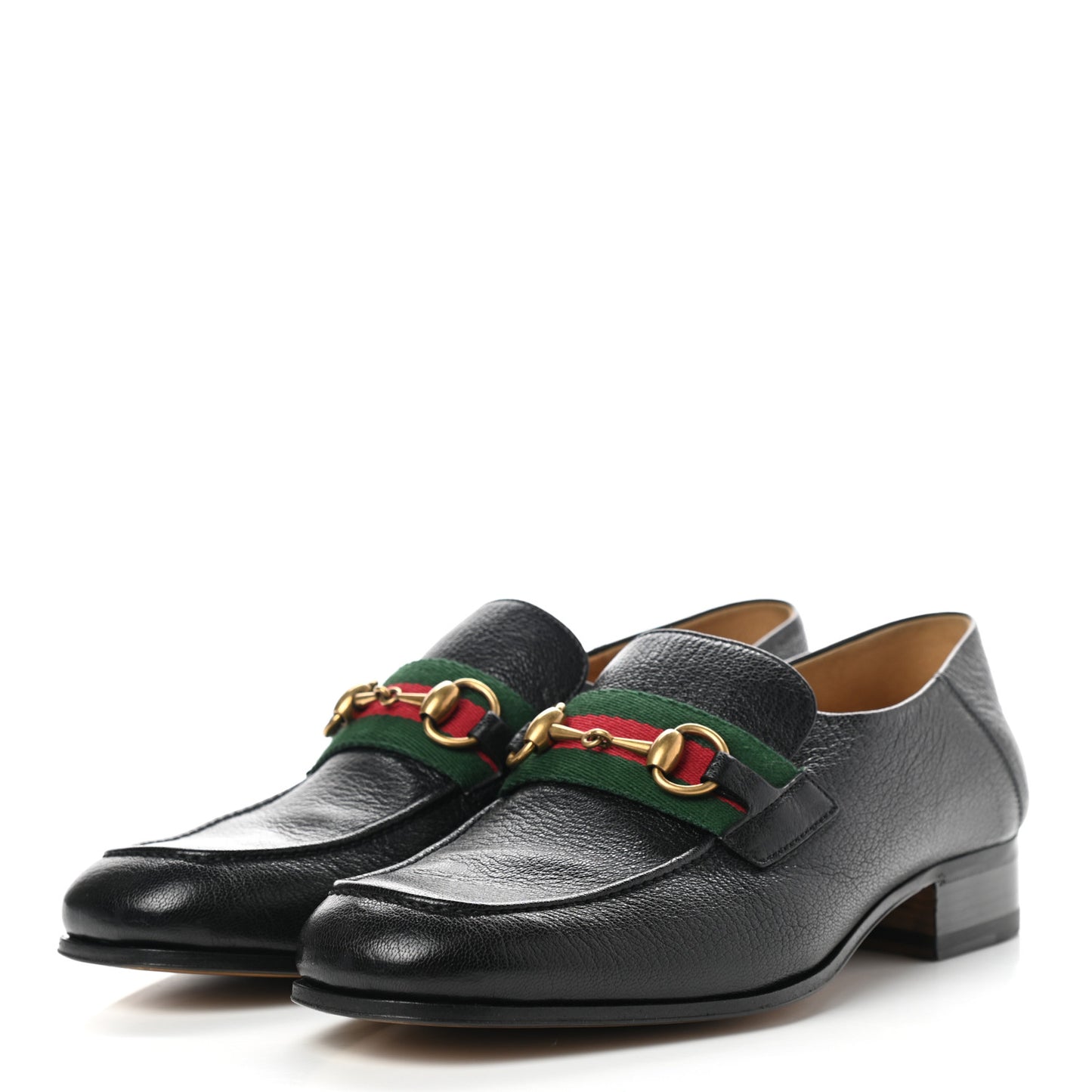 Havely Kid Web Mens Horsebit Loafers 8 Black
