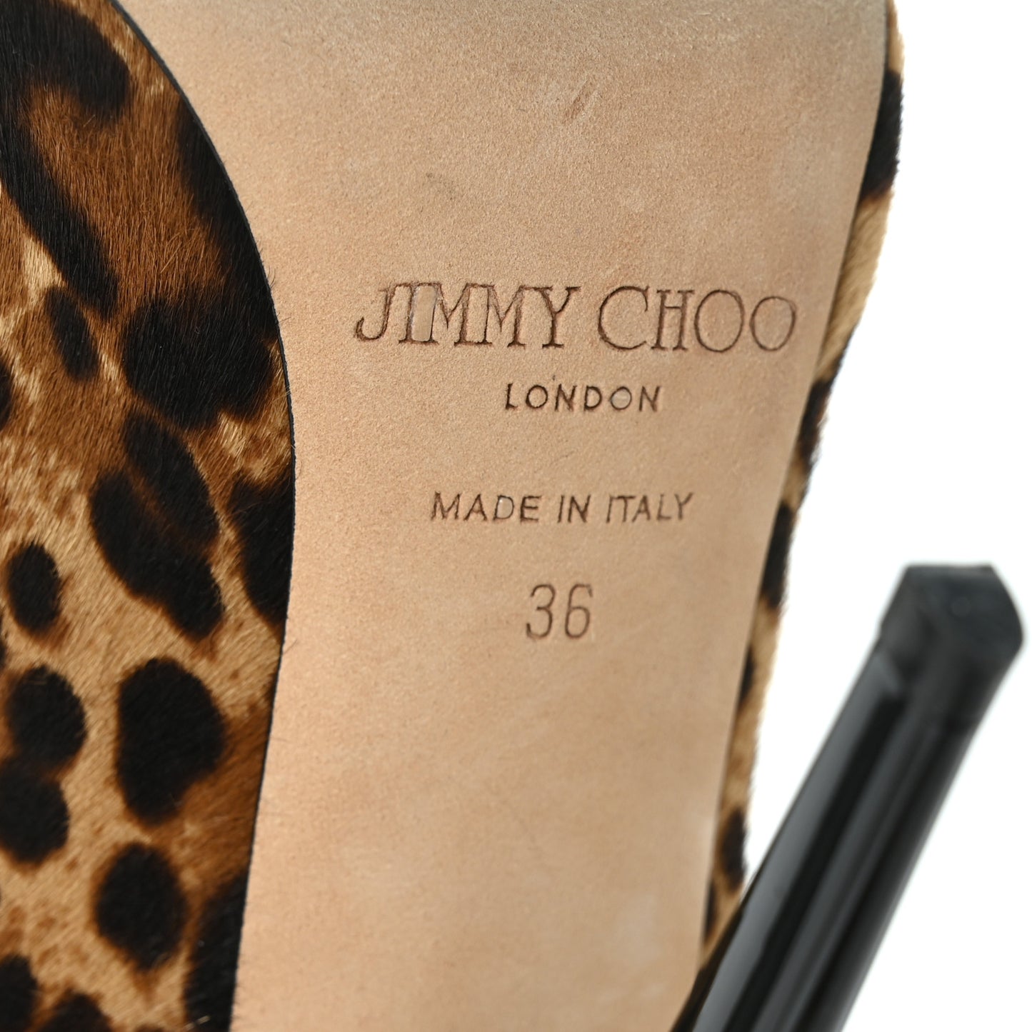 Pony Hair Leopard Balfour Boot 36