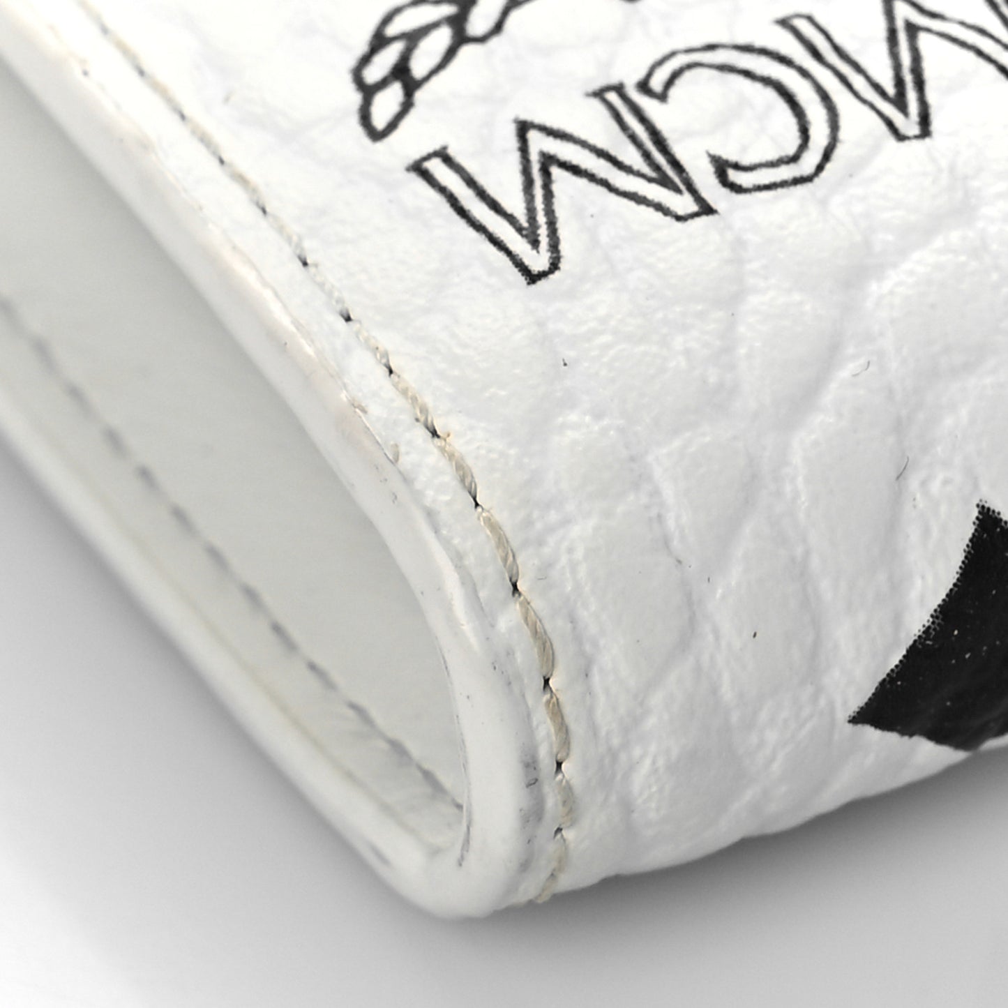 Visetos Large Patricia Wallet On Chain White