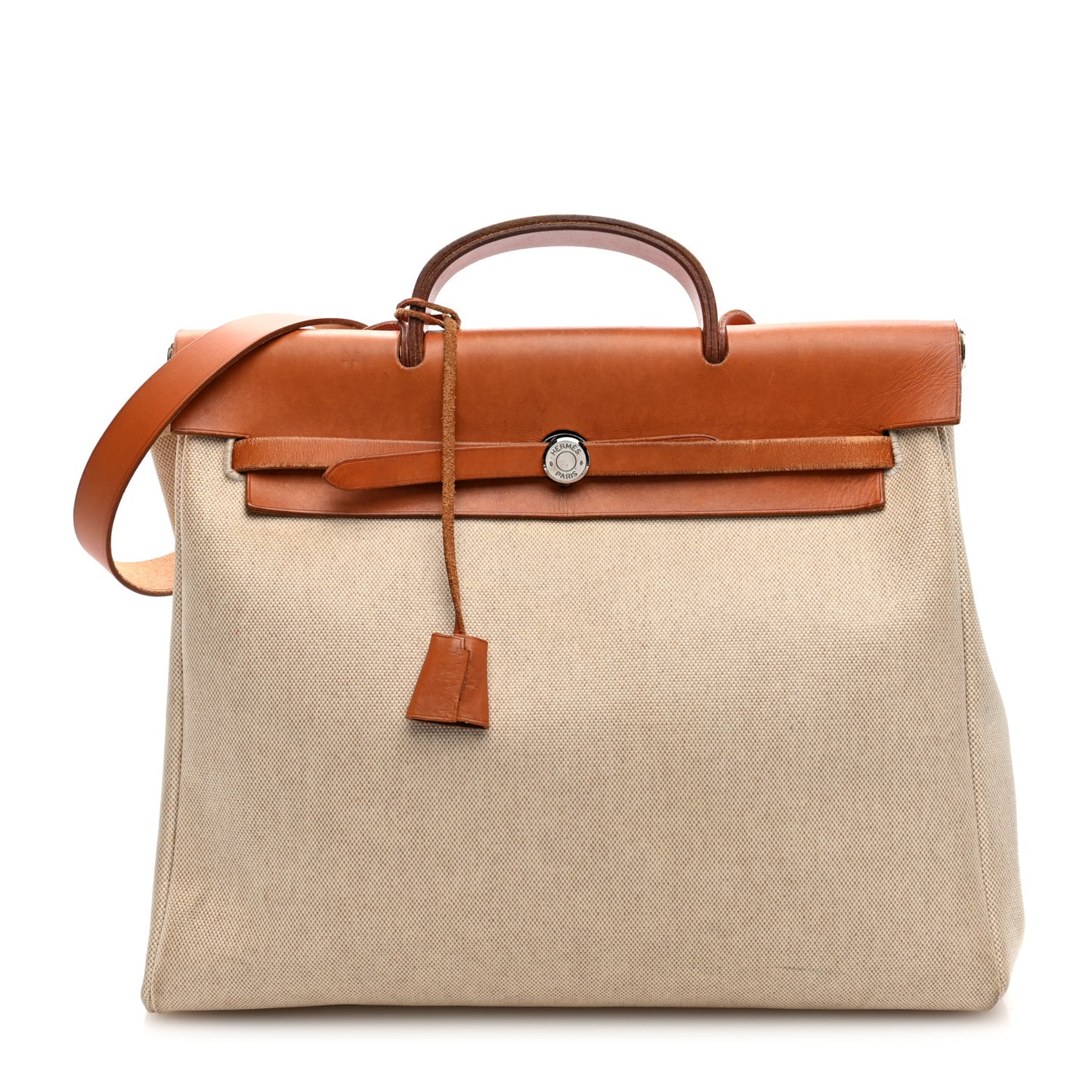 Toile Vache Calfskin Herbag 2 in 1 36 MM Natural