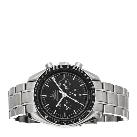 Stainless Steel 42mm Speedmaster Moonwatch Professional Chronograph Manual Winding Watch Black 311.30.42.30.01.005