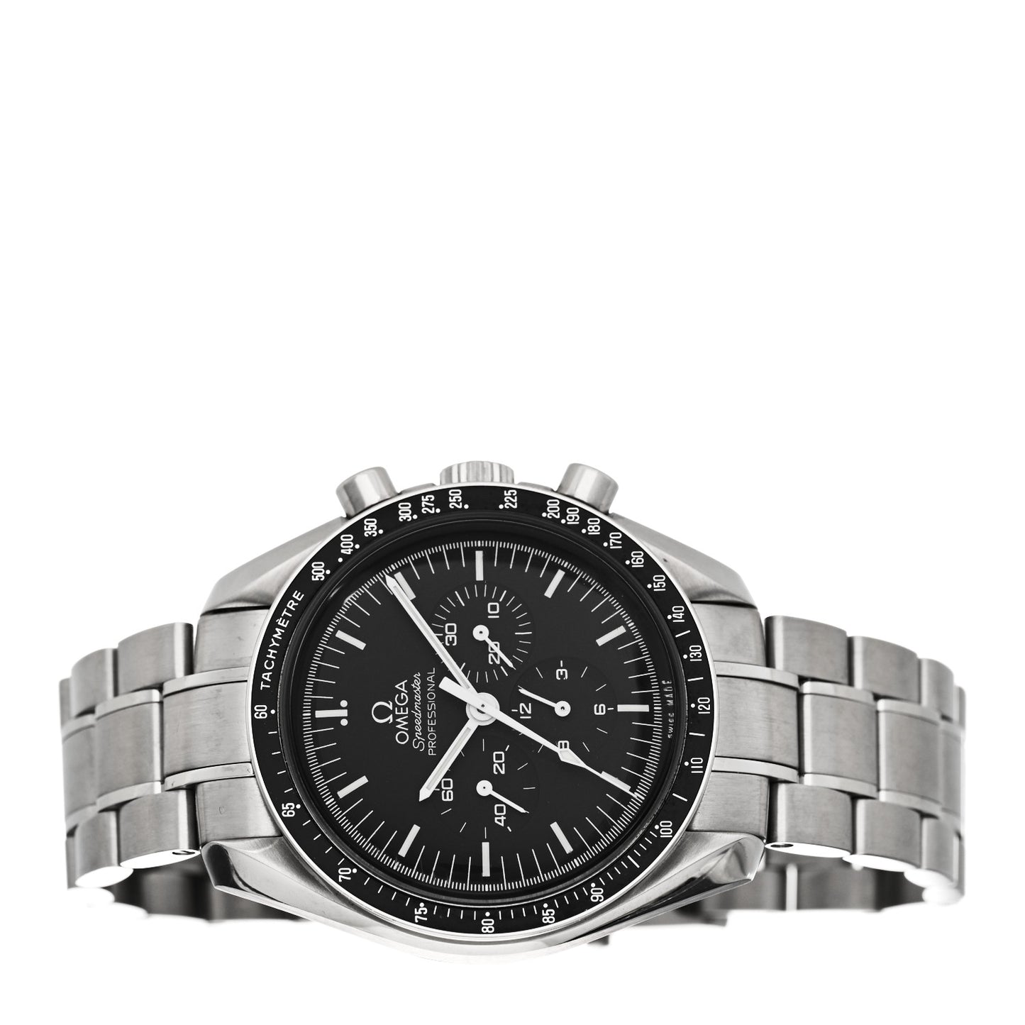 Stainless Steel 42mm Speedmaster Moonwatch Professional Chronograph Manual Winding Watch Black 311.30.42.30.01.005