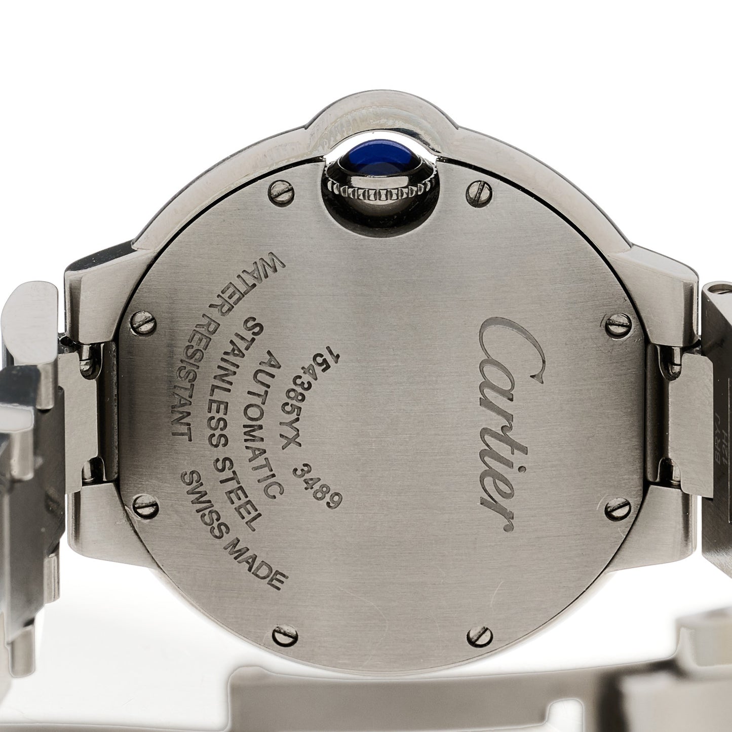 Stainless Steel 33mm Ballon Bleu De Cartier Automatic Watch