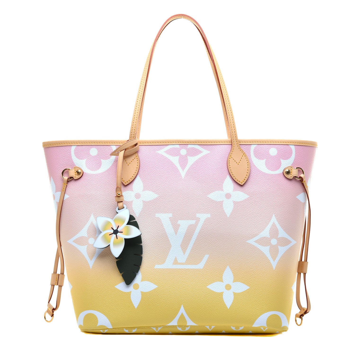 Louis Vuitton Monogram Giant By The Pool Neverfull MM Light Pink 1 of 10