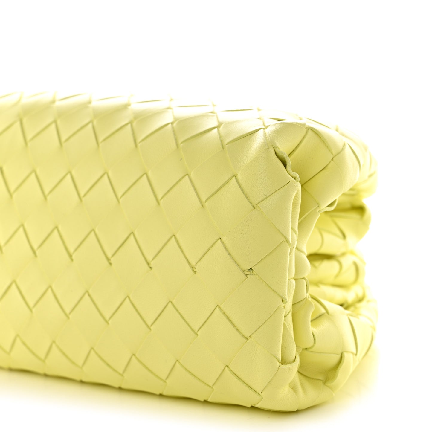 Nappa Intrecciato Teen Pouch Corn
