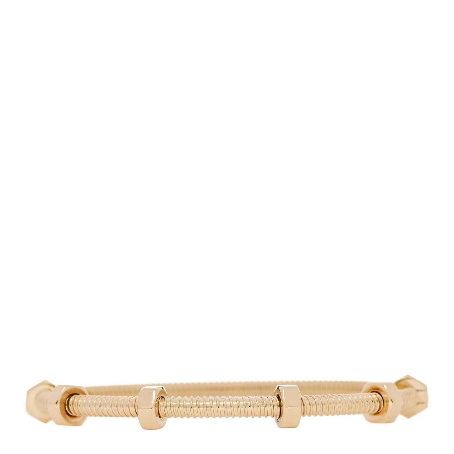 18K Yellow Gold Ecrou de Cartier Bracelet 16