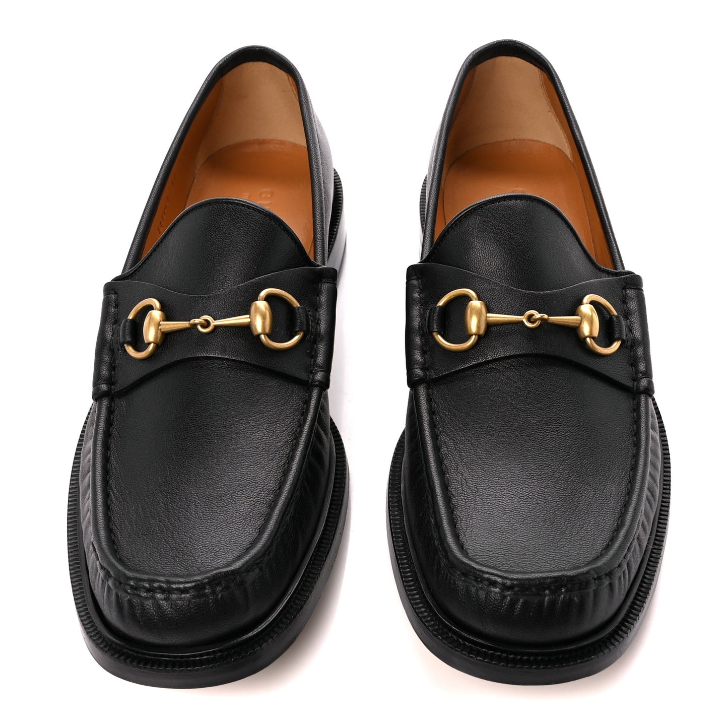 Mandala Goatskin Mens Horsebit Loafers 11 Black