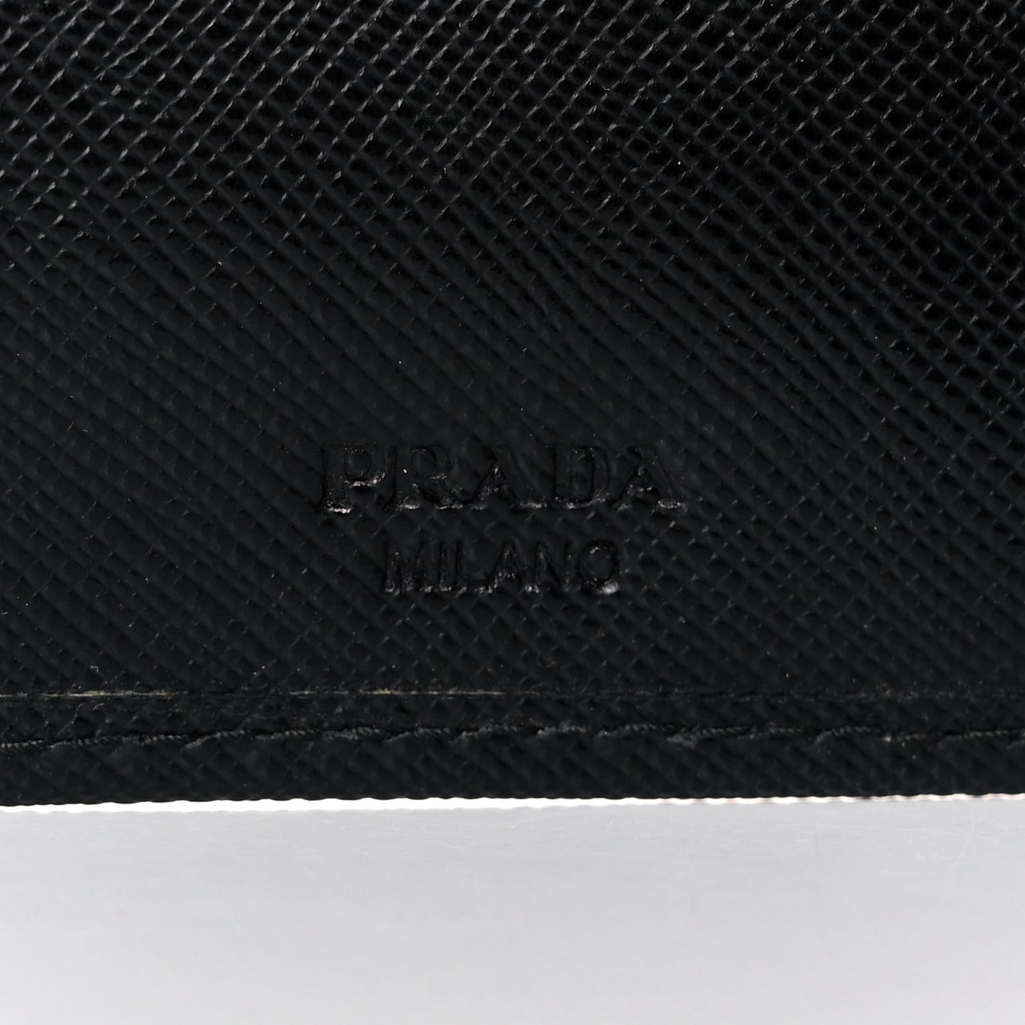 Saffiano Travel Wallet Black