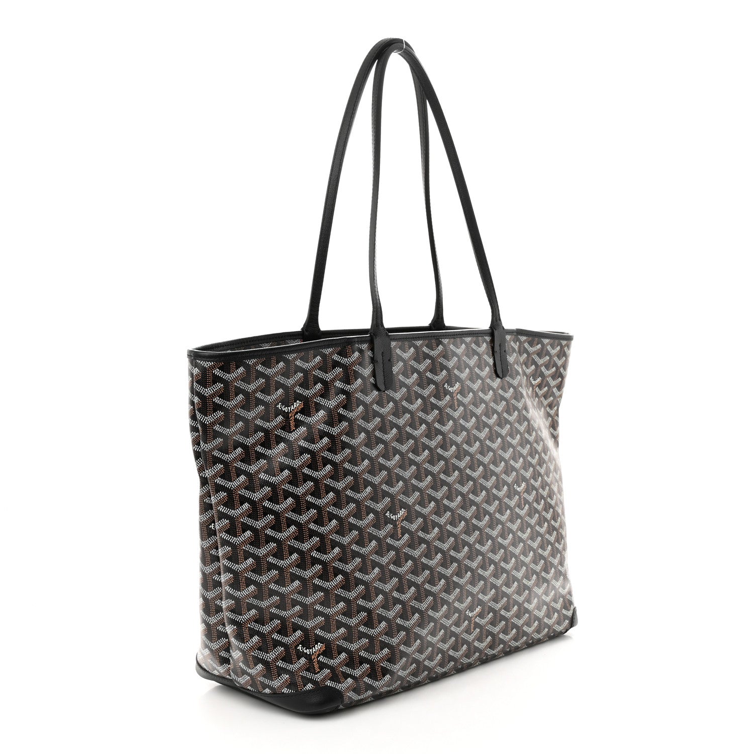 Goyard Goyardine Artois MM Black 3 of 10
