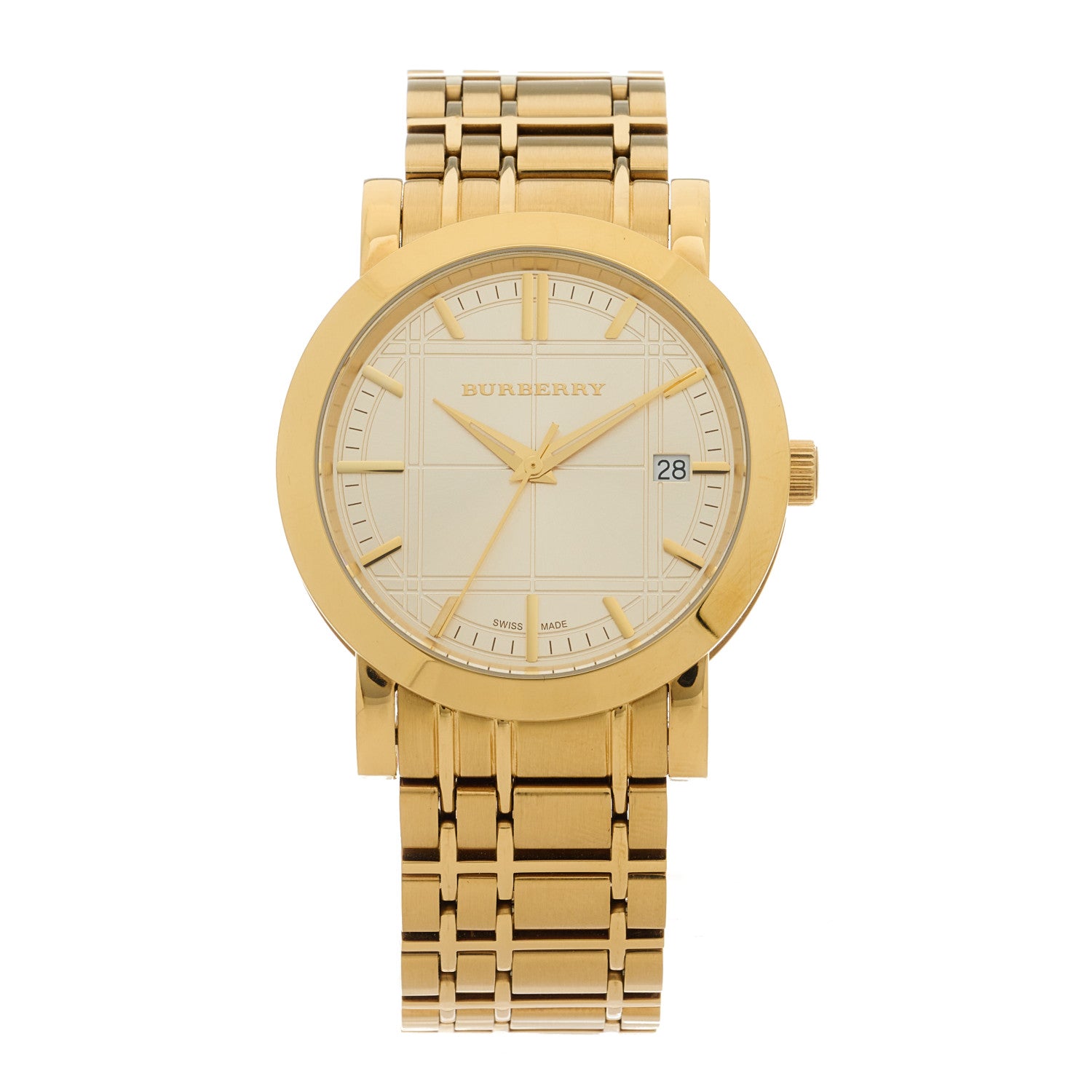 Burberry Stainless Steel 38mm Heritage Quartz Watch BU1393 1414359