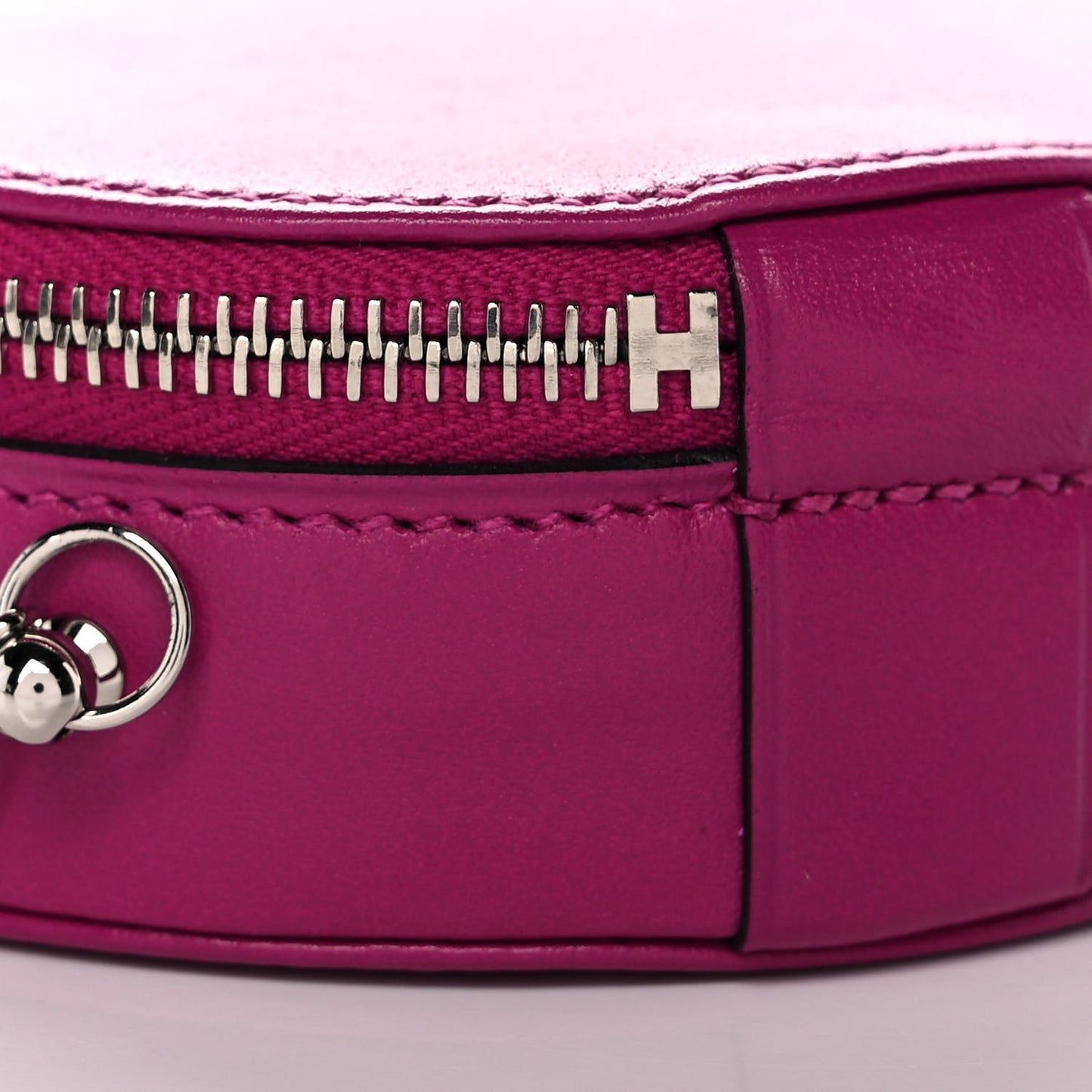Veau Villandry Micro Rond Rose Pourpre