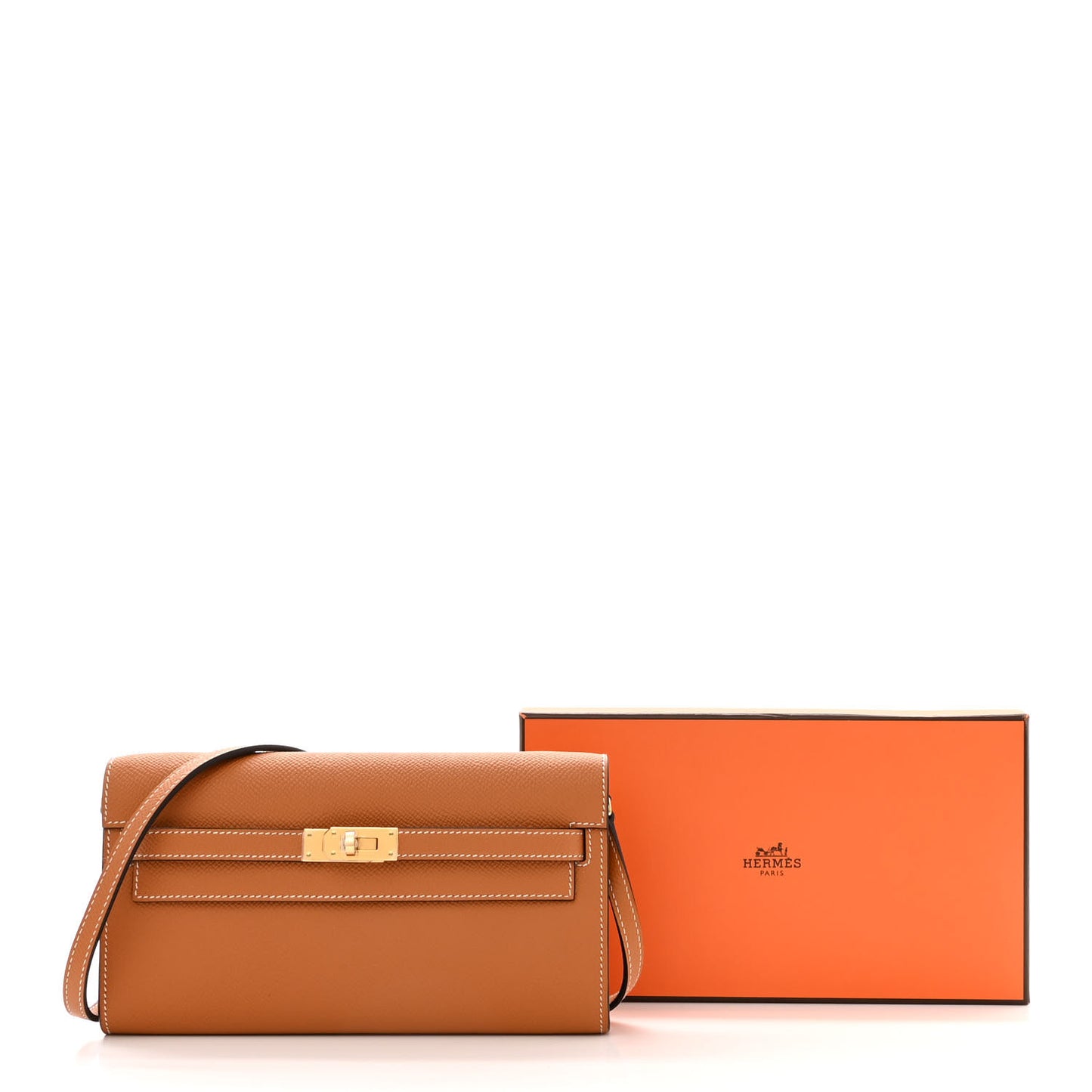 Epsom Kelly Wallet To Go Gold
