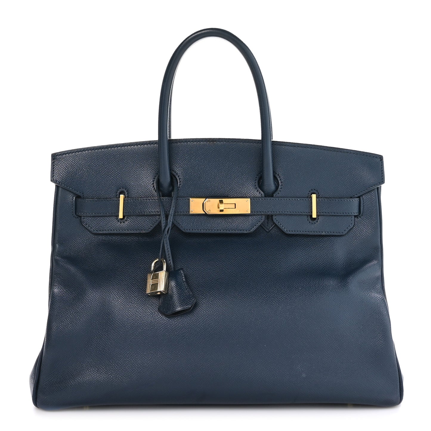 Epsom Birkin 35 Bleu de Prusse