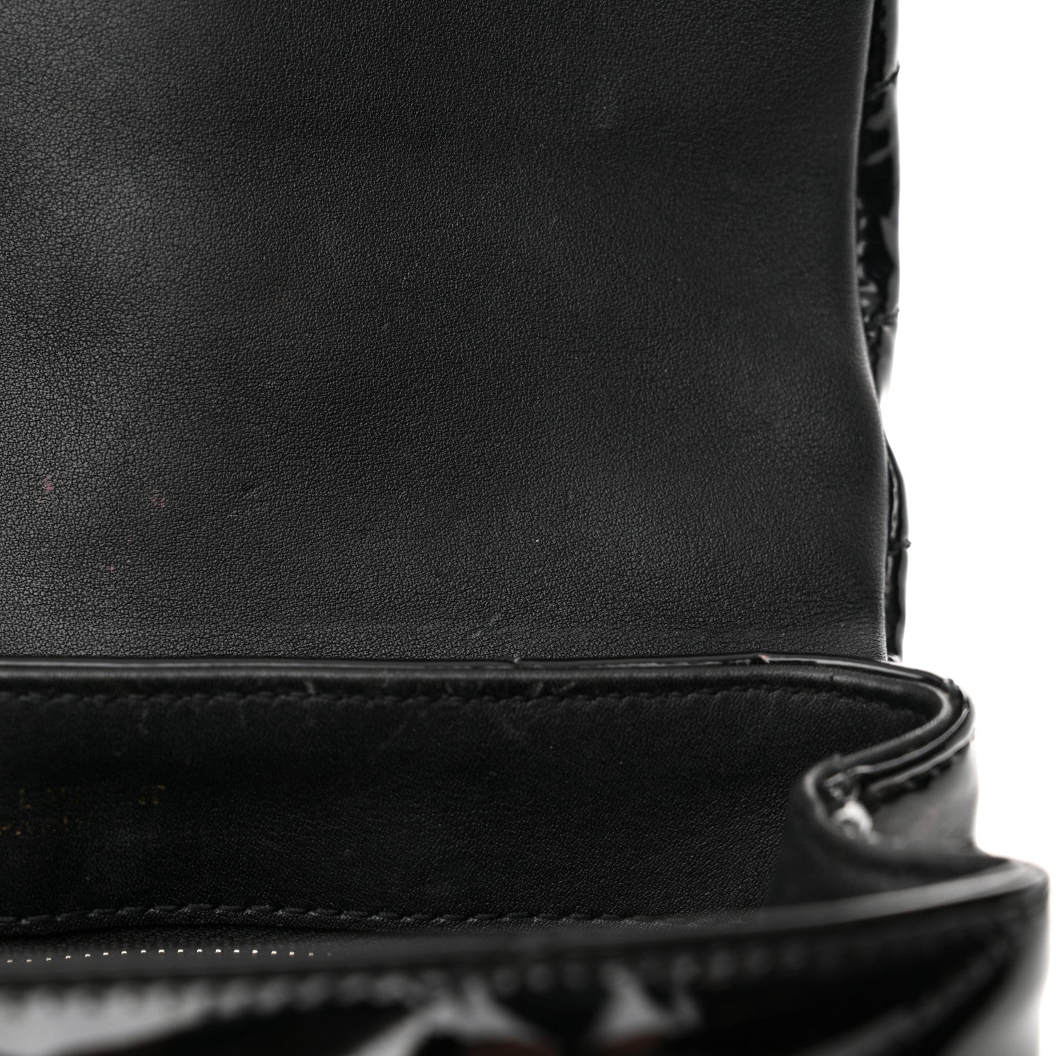Saint Laurent Patent Y Quilted Monogram Toy Loulou Crossbody Bag Black 15 of 18