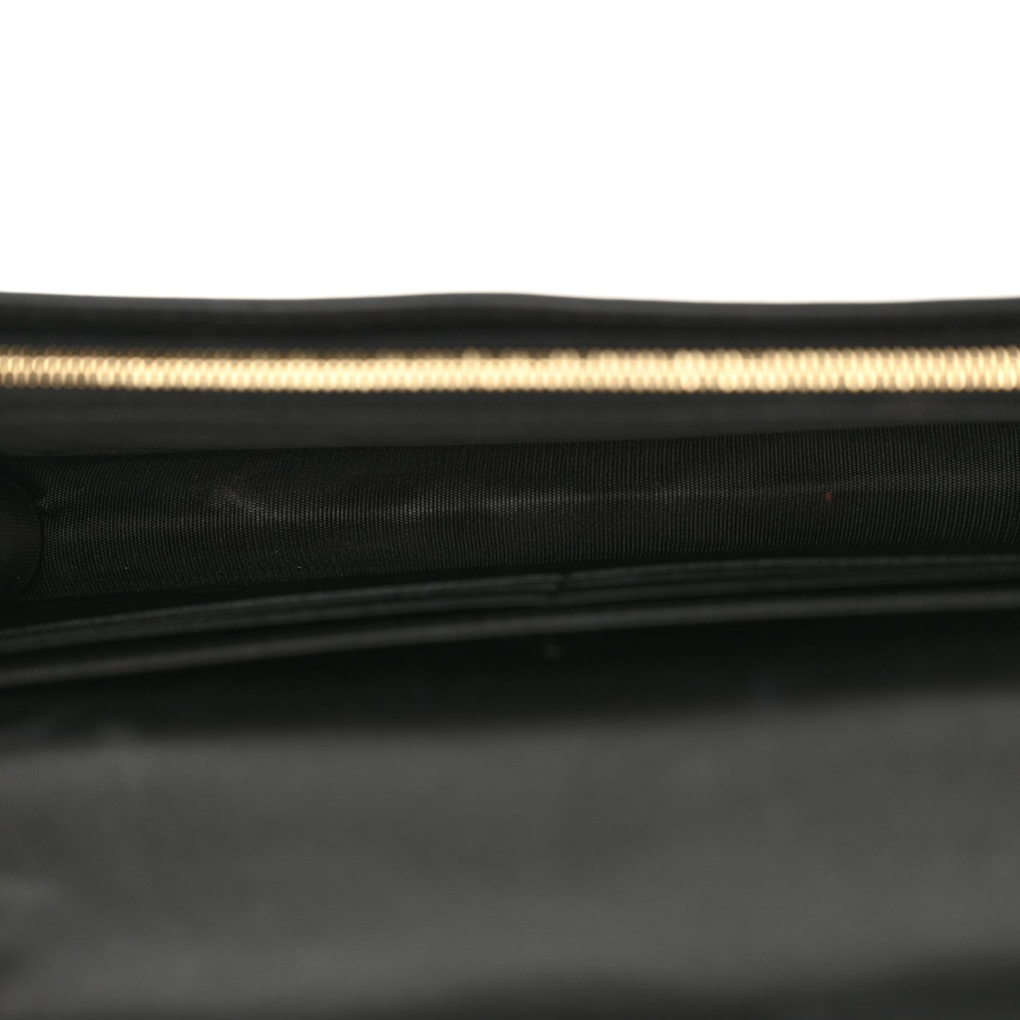 Calfskin GG Matelasse Chain Wallet Black