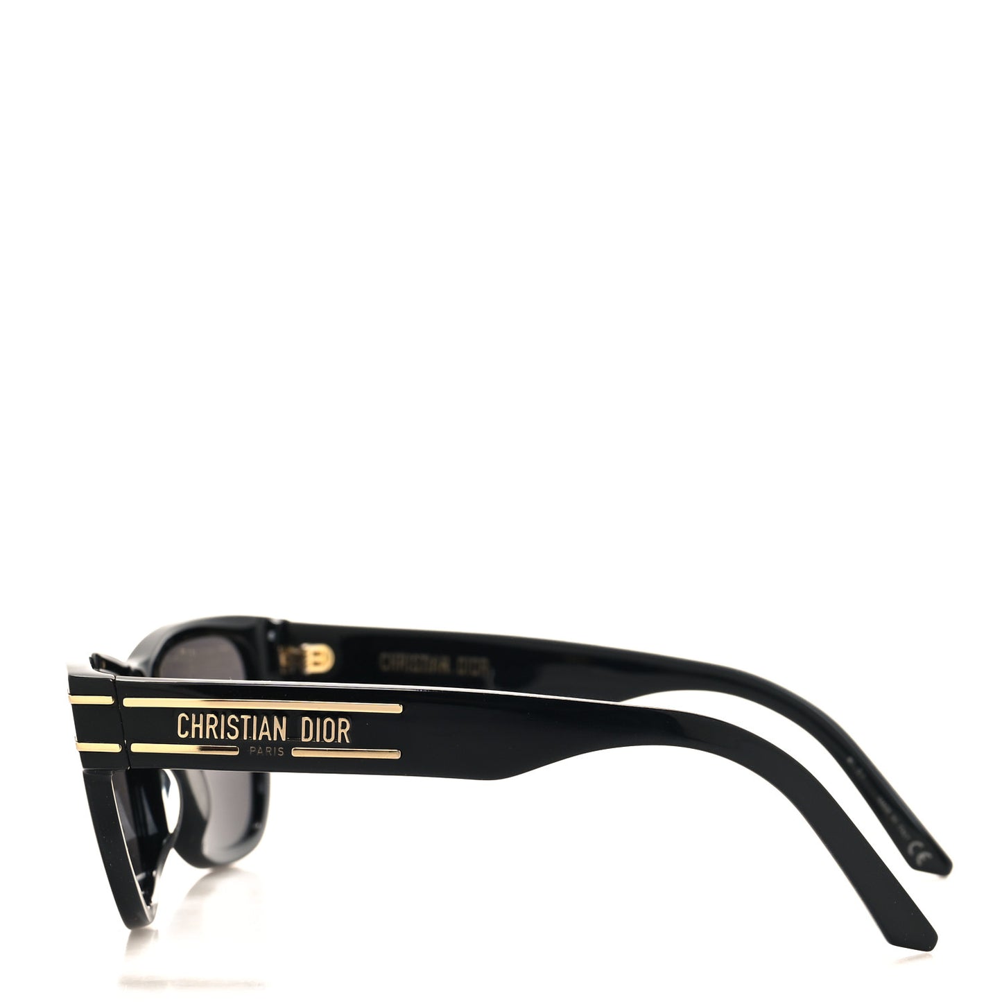 Diorsignature S6U Square Sunglasses Black