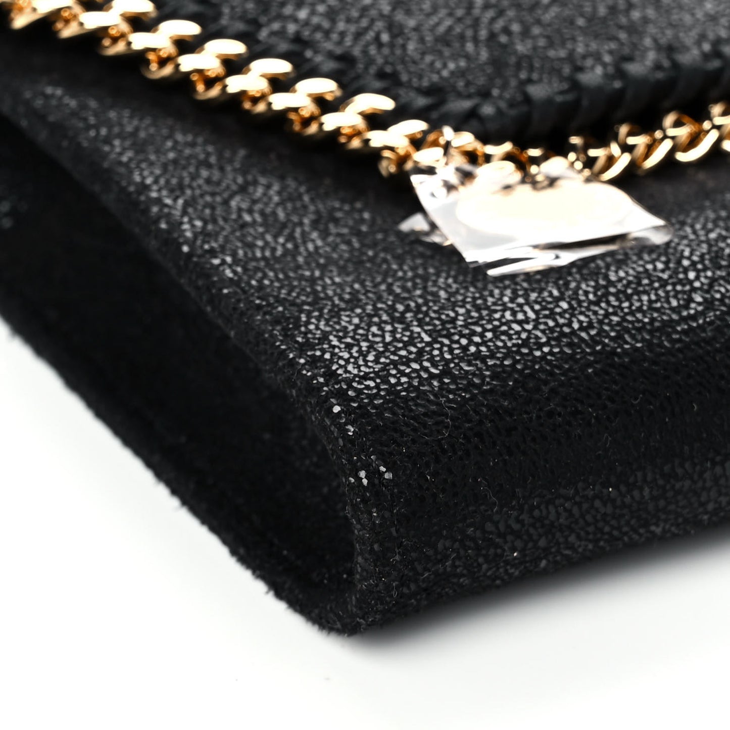 Shaggy Deer Mini Falabella Crossbody Bag Black