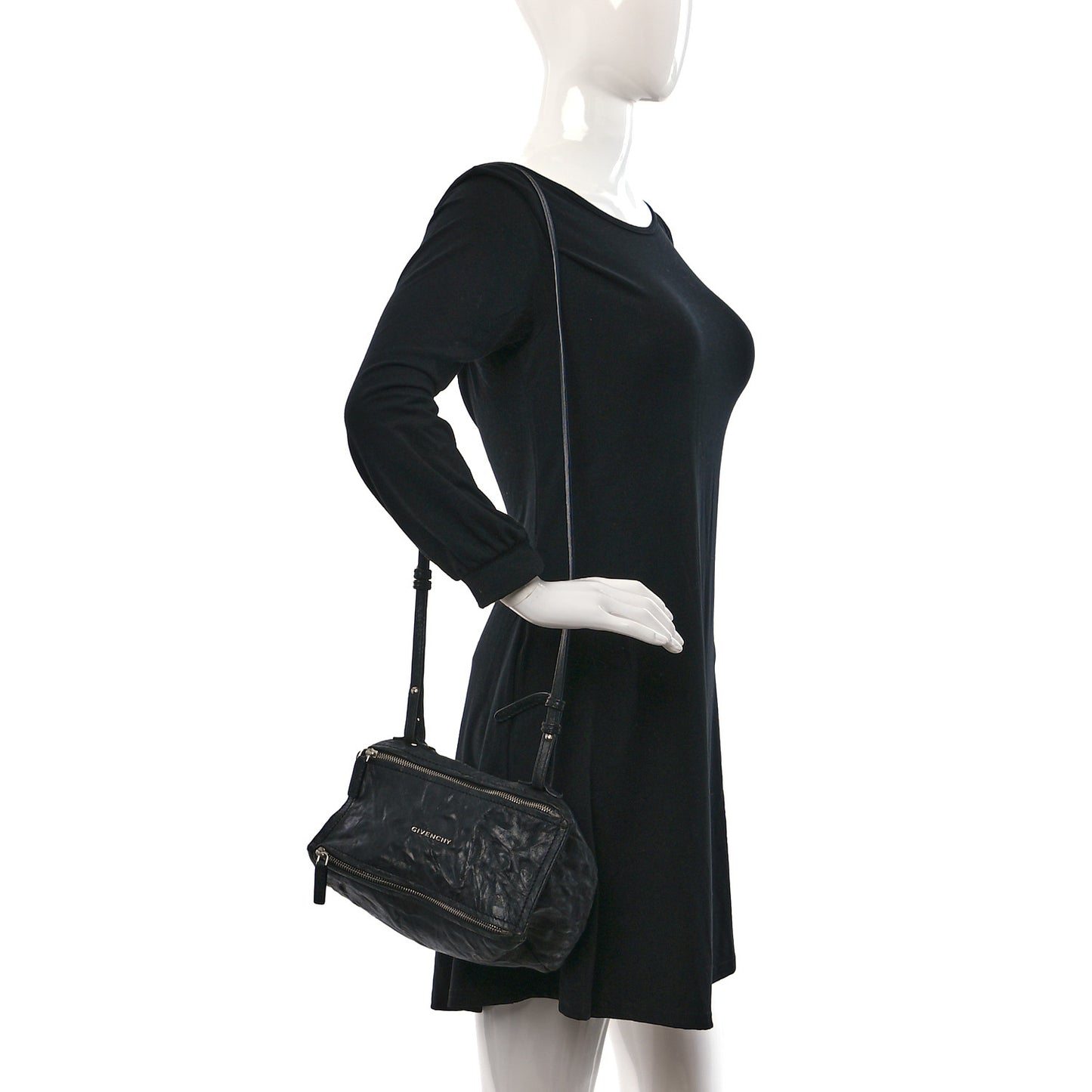 Tumbled Sheepskin Small Pandora Black