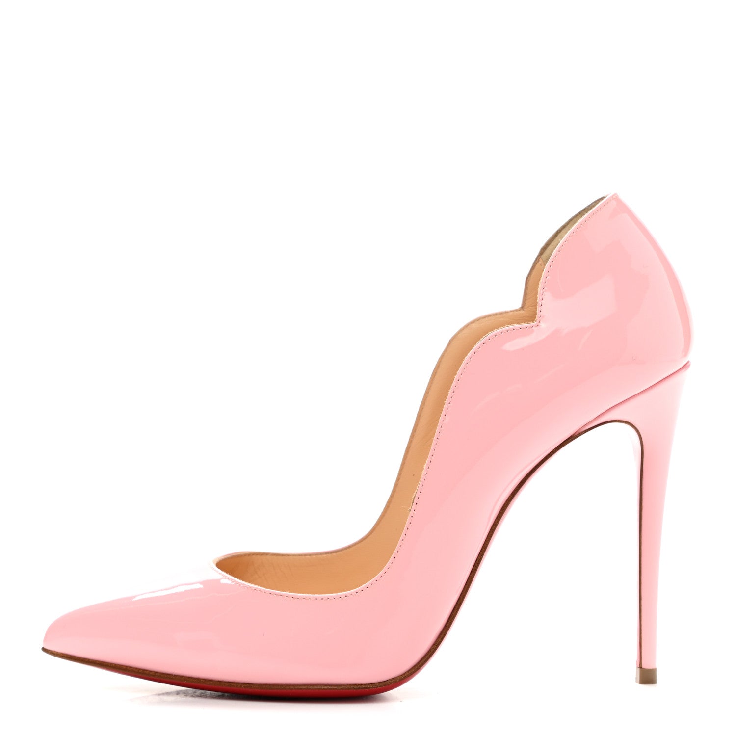 Christian Louboutin Patent Hot Chick 100 Pumps 37 Eglantine