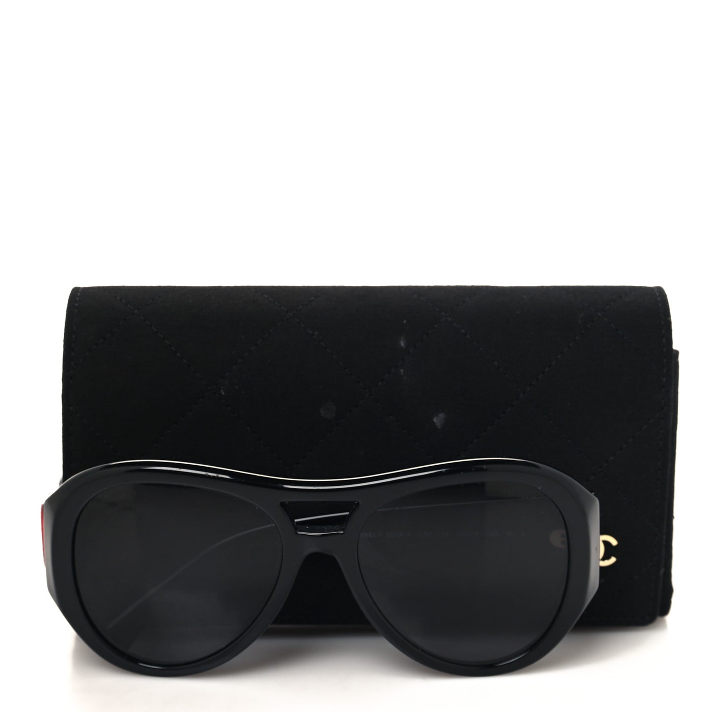 Acetate CC Pilot Sunglasses 5508 Black