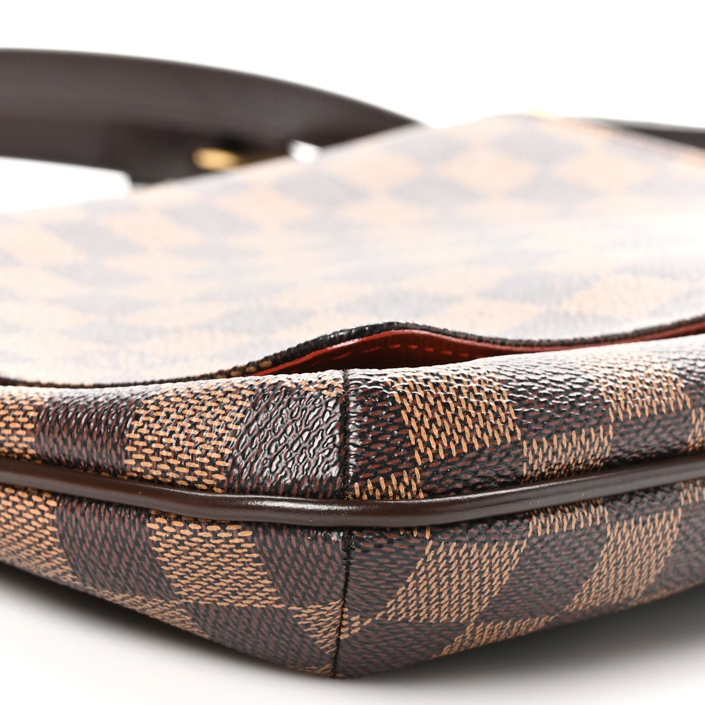Damier Ebene Musette Tango Long Strap