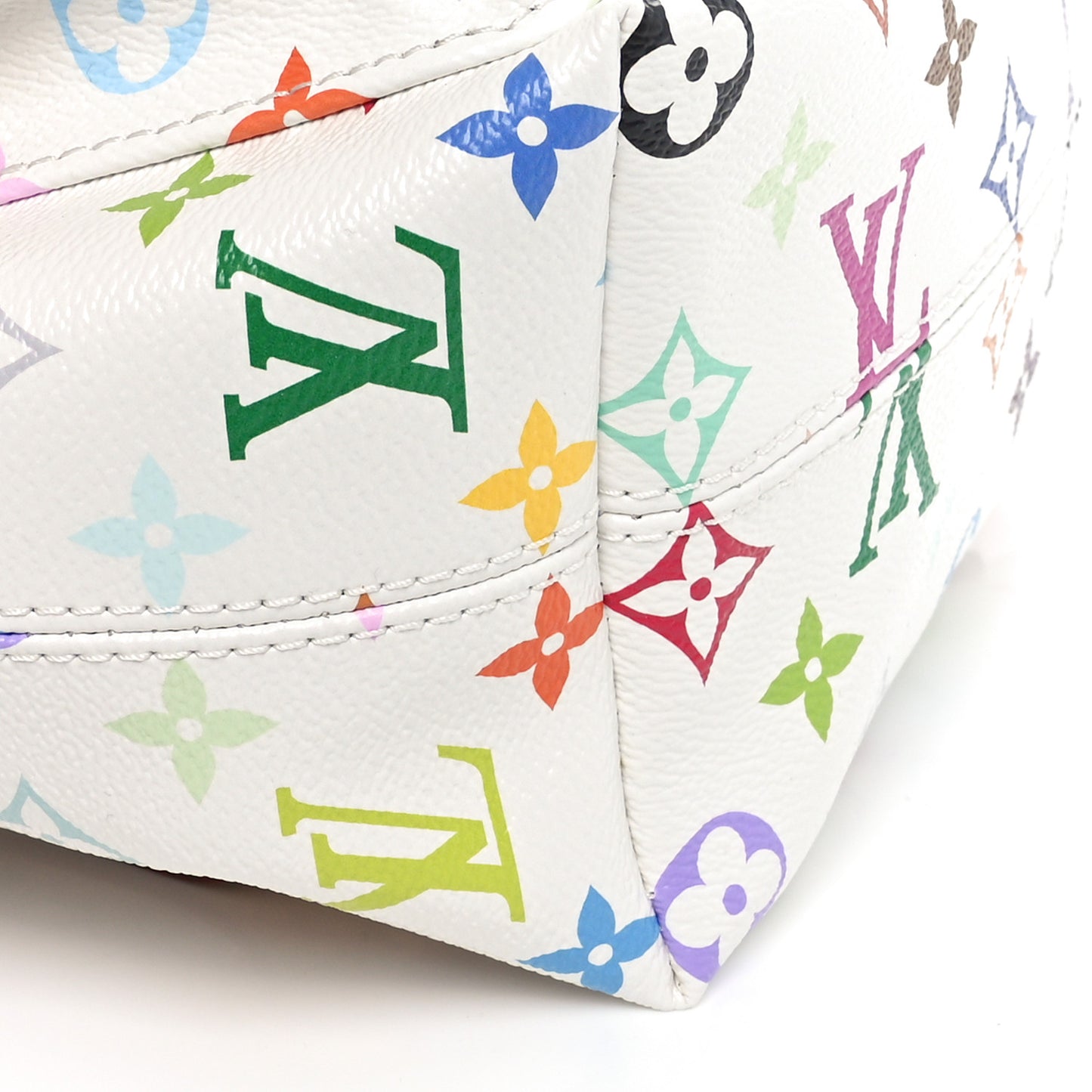 LV x TM Monogram Multicolor Venice Backpack White