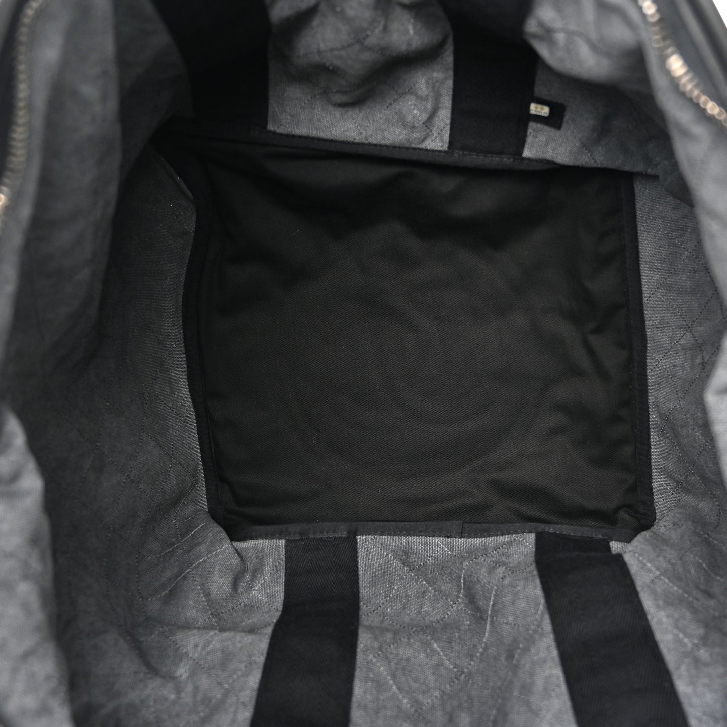 Canvas CC Cocoon Travel Tote Grey Black