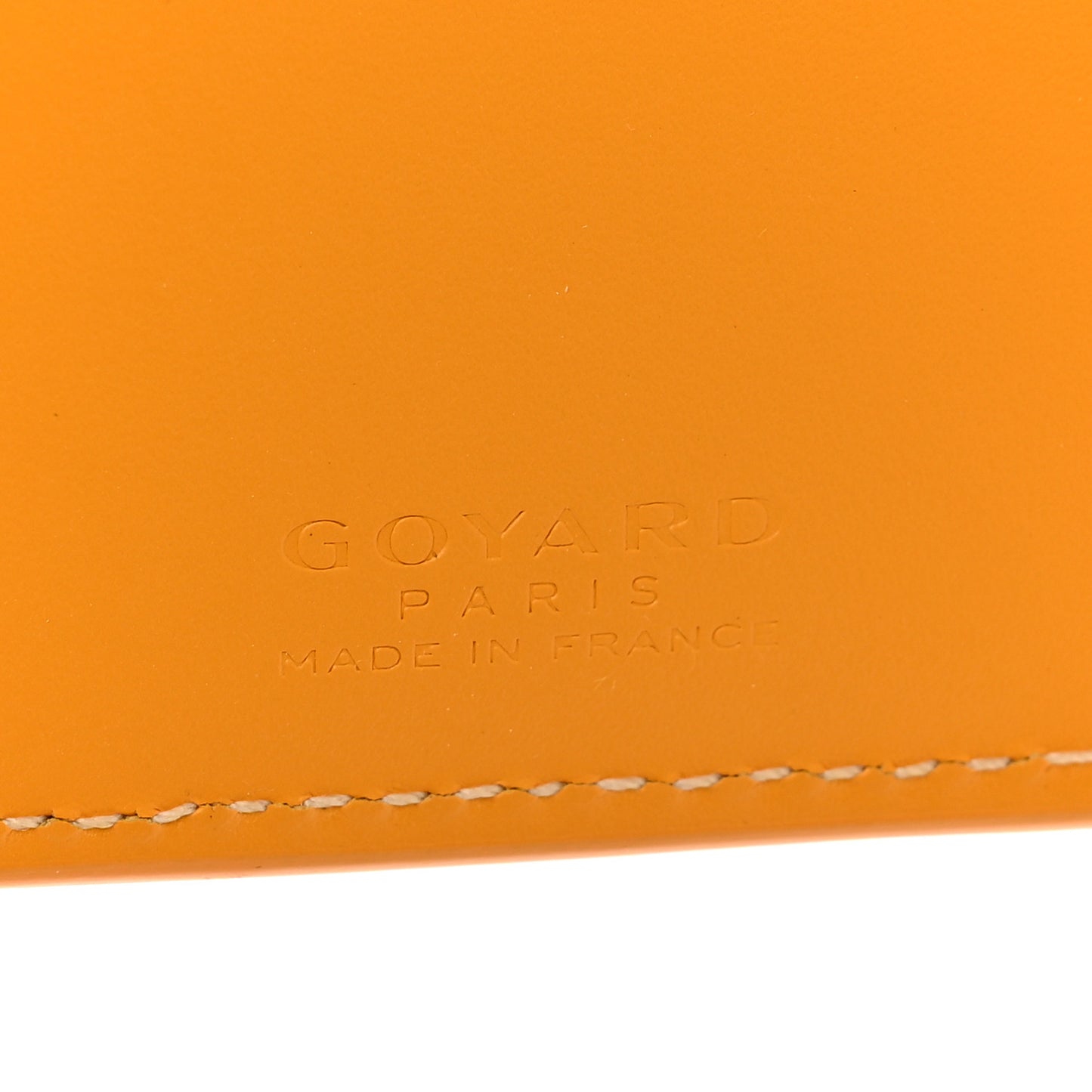 Goyardine Saint-Gabriel Compact Wallet Yellow