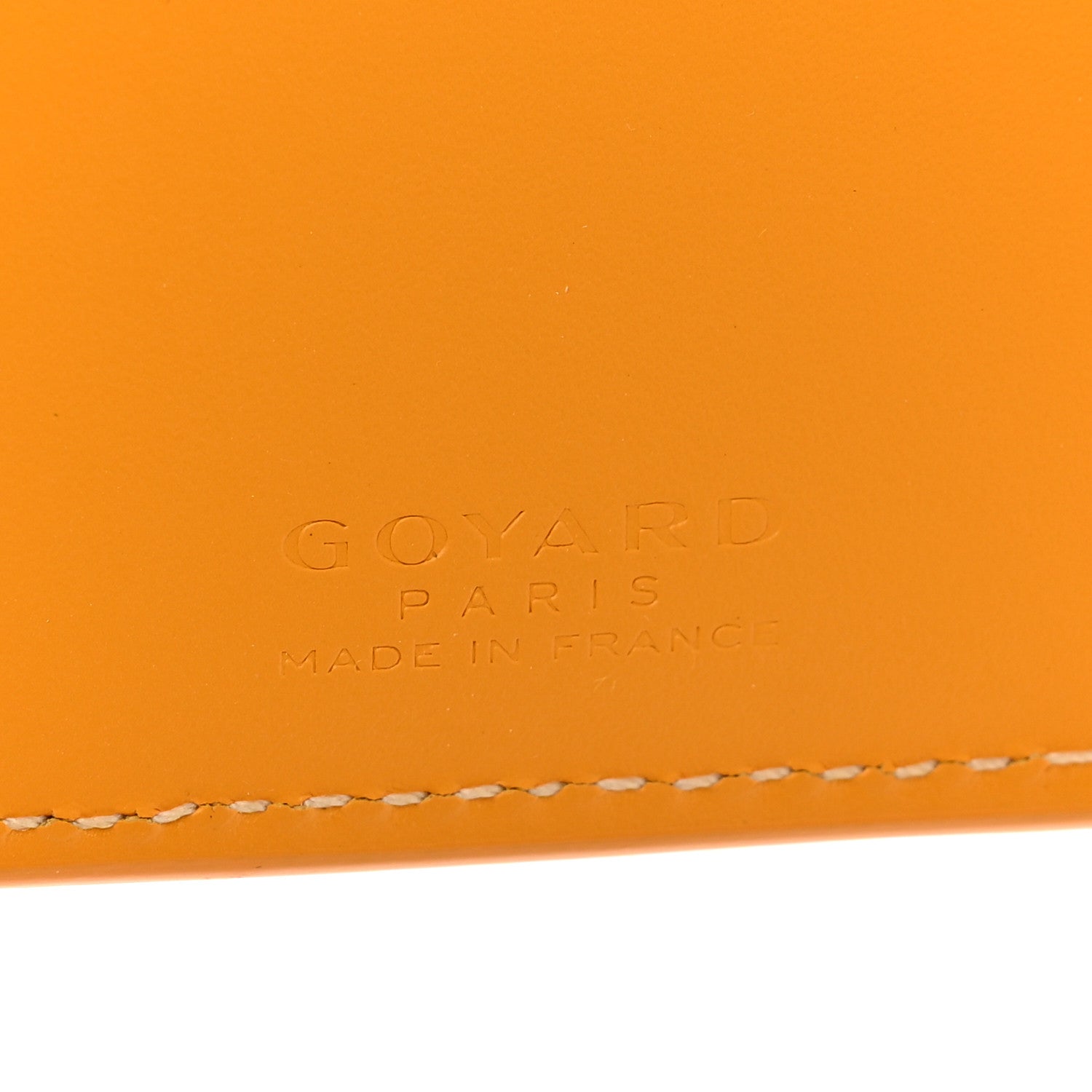 Goyard Goyardine Saint-Gabriel Compact Wallet Yellow 7 of 9