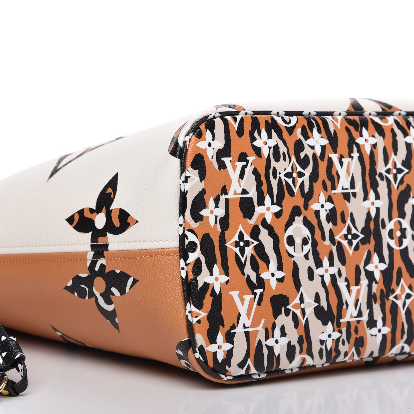 Monogram Giant Jungle Neverfull MM Ivory