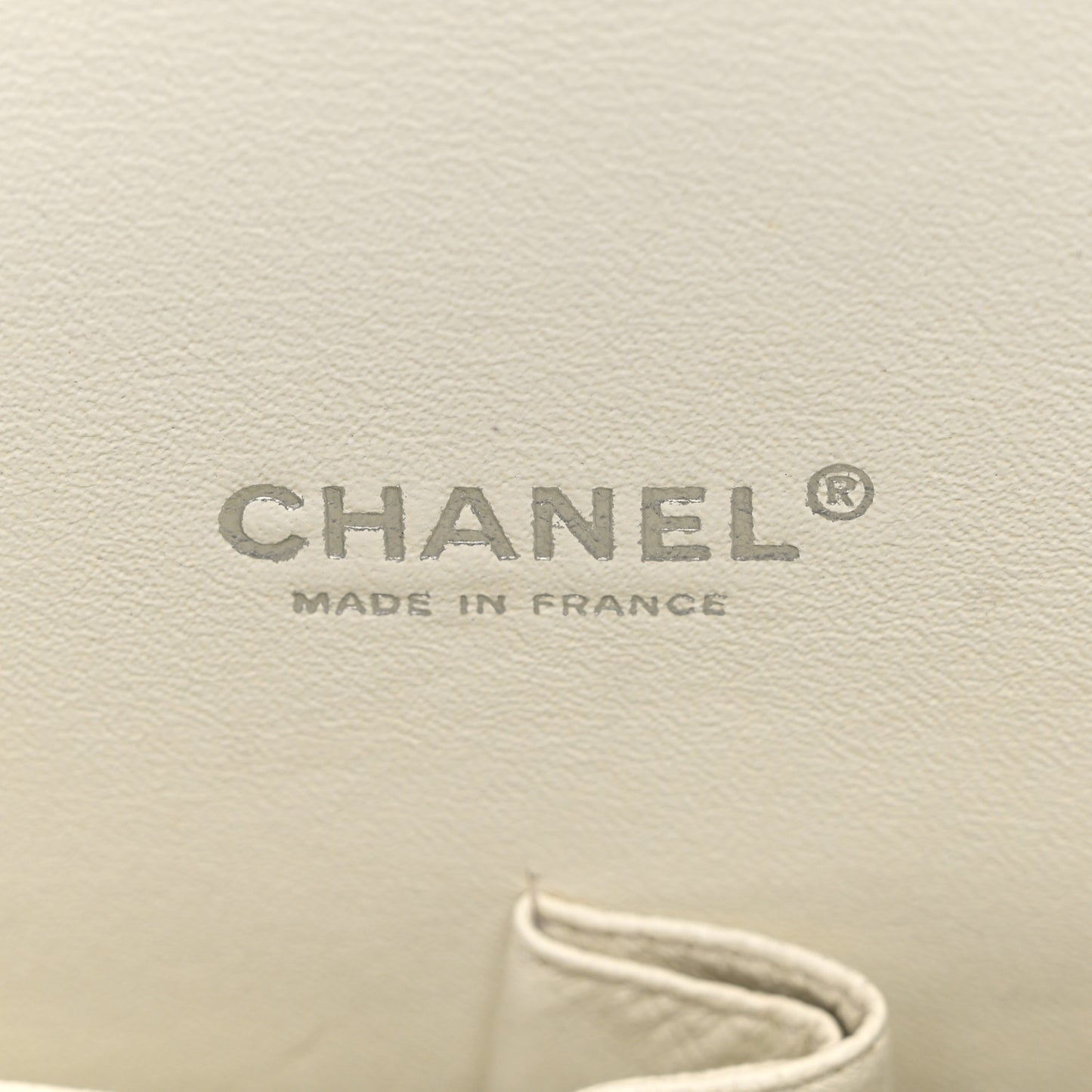 Caviar Quilted Maxi Double Flap White
