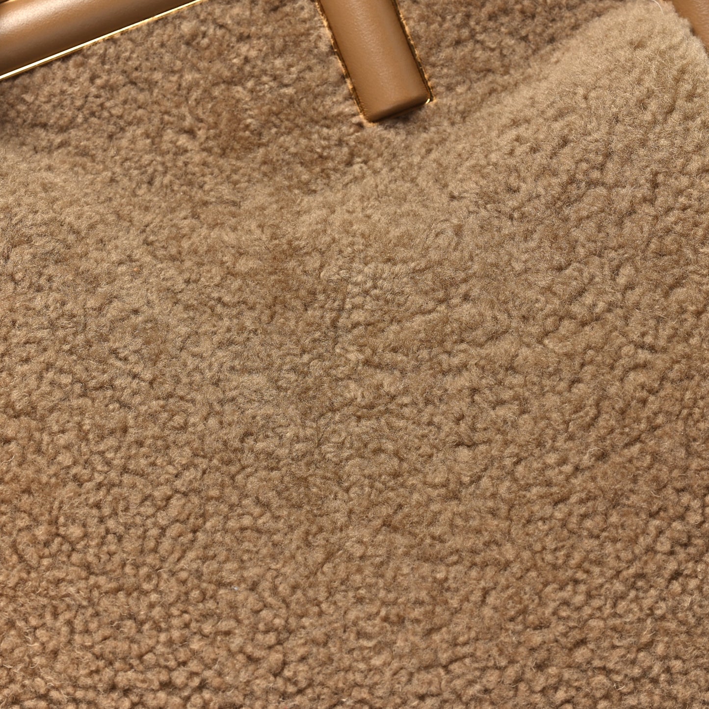 Shearling Medium Fendi First Camel