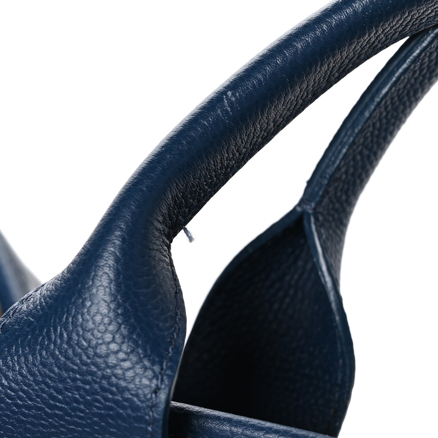 Chanel Glazed Calfskin Large Deauville Tote Blue 14 of 14