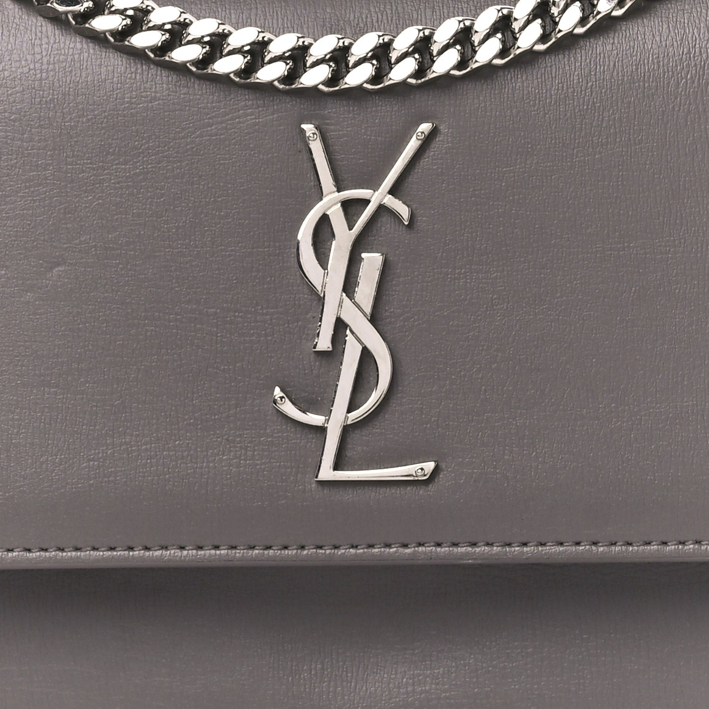 Calfskin Medium Monogram Sunset Fog