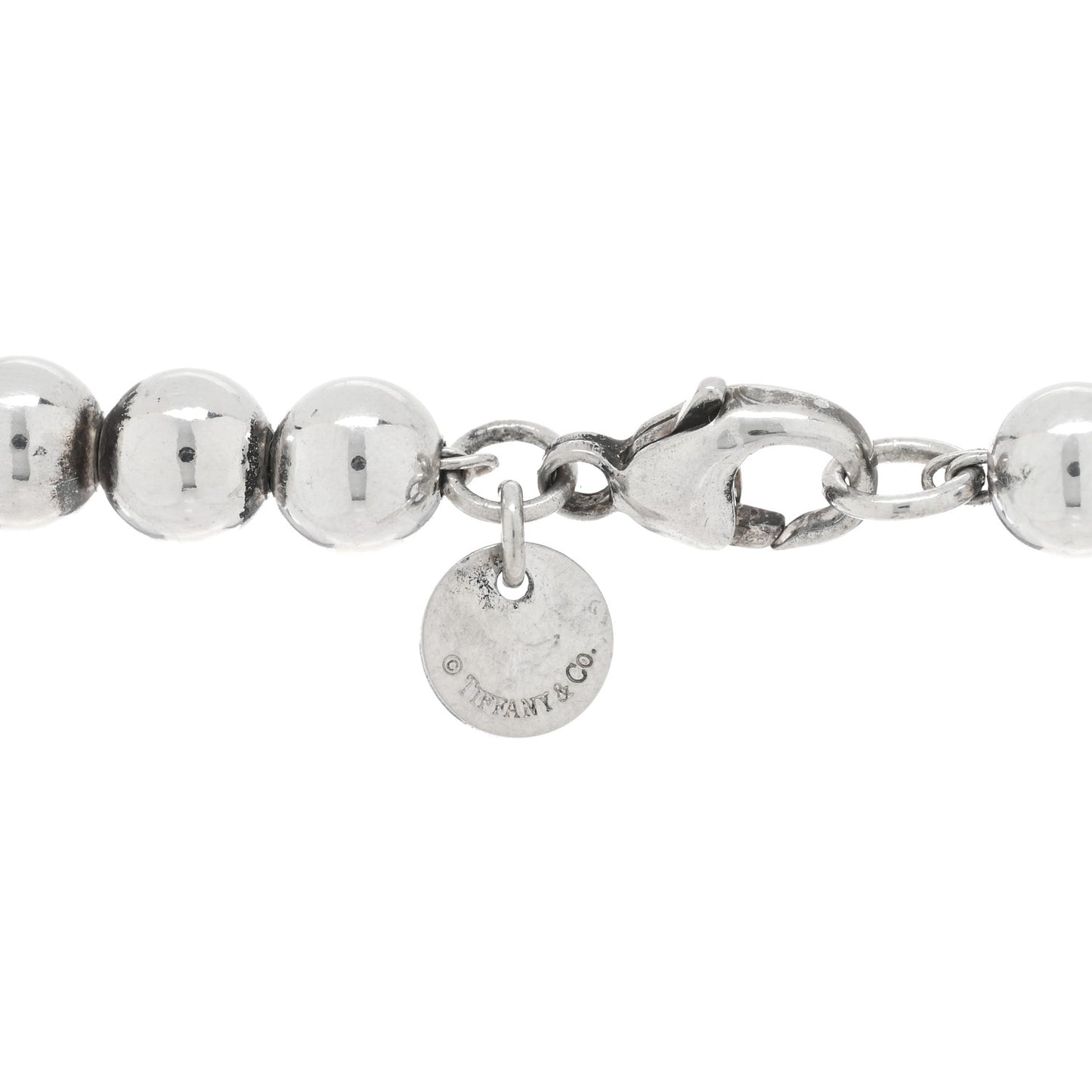 Sterling Silver HardWear Graduated Ball Necklace