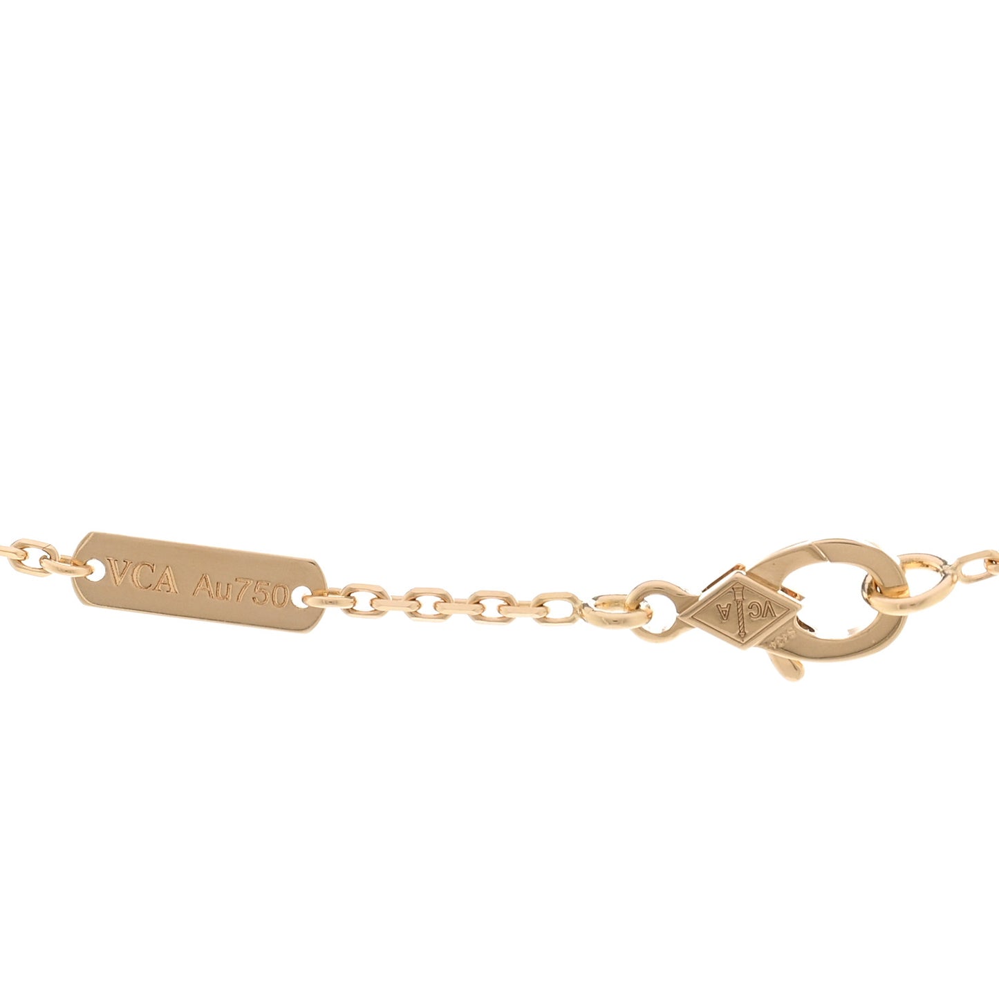18K Yellow Gold Trace Chain Necklace