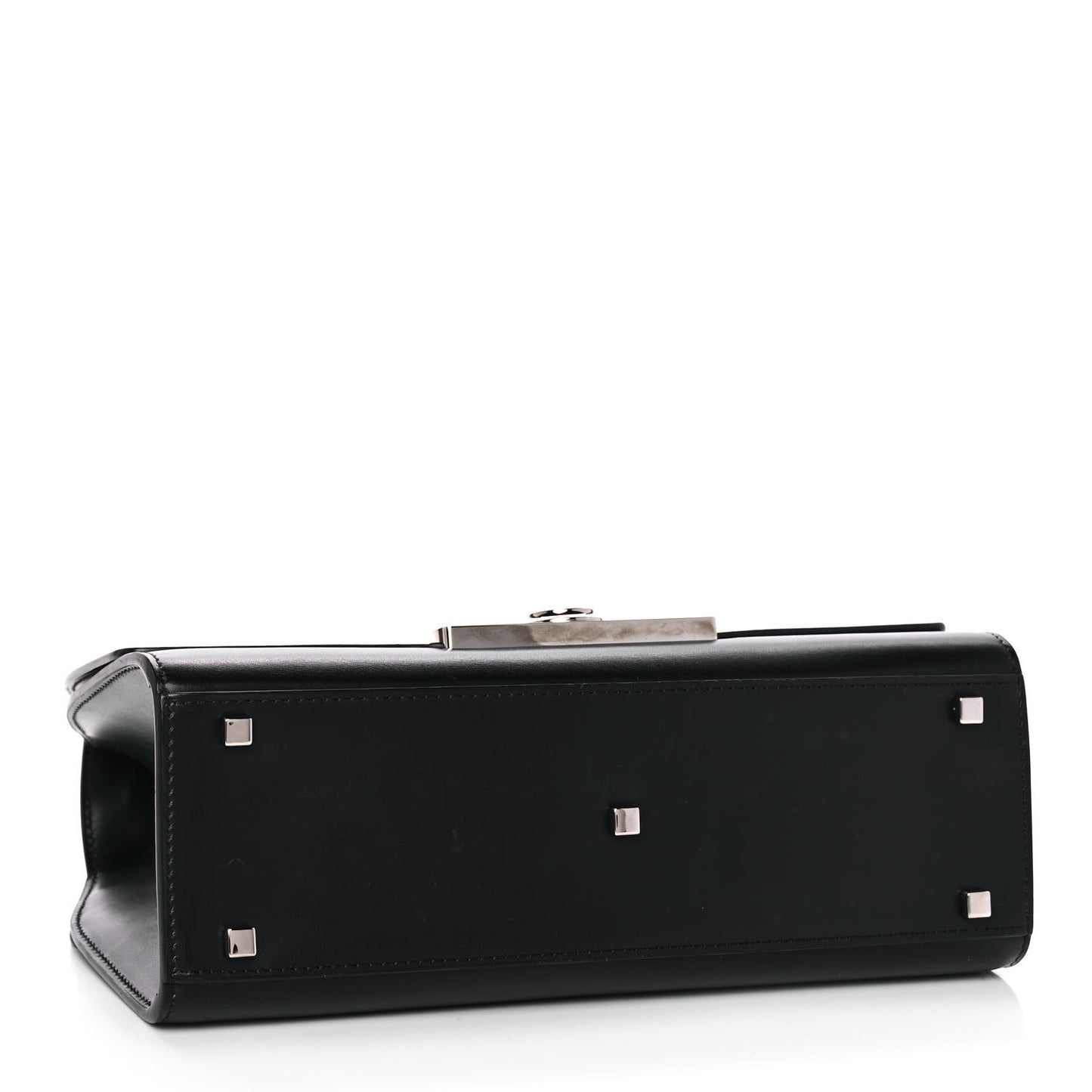 Box Calfskin Rejane PM Black