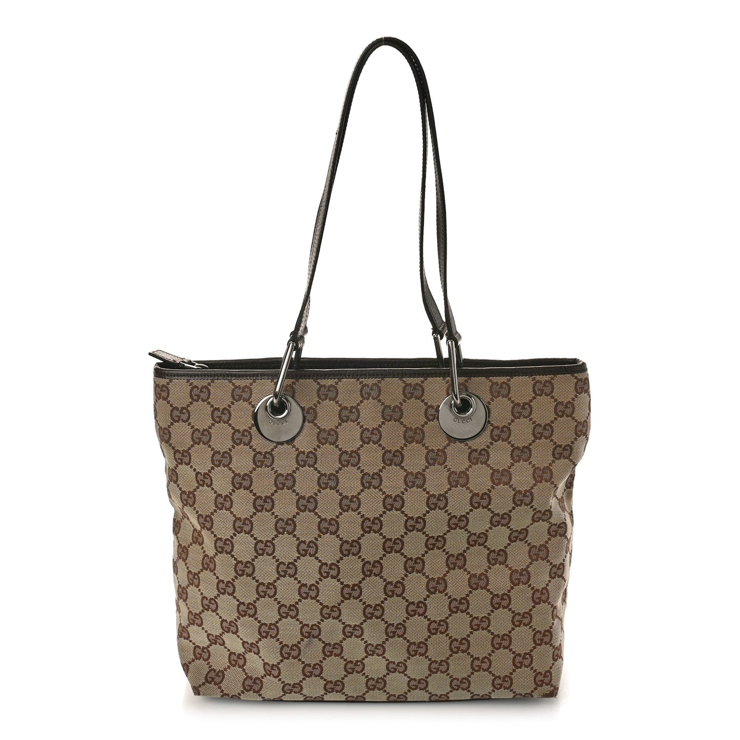 Monogram Eclipse Tote Brown