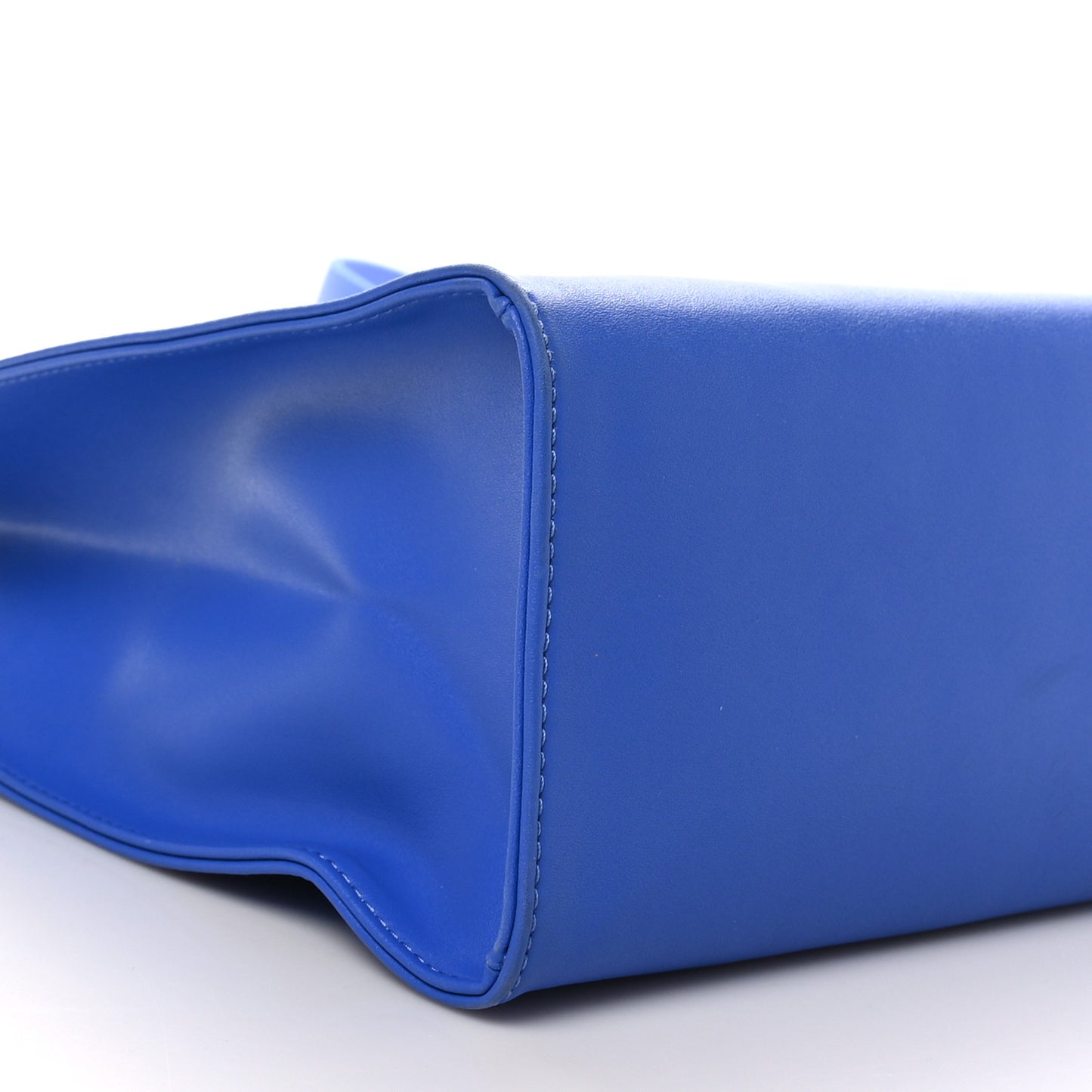 Vegan Leather Medium Shopping Bag Painters Tape