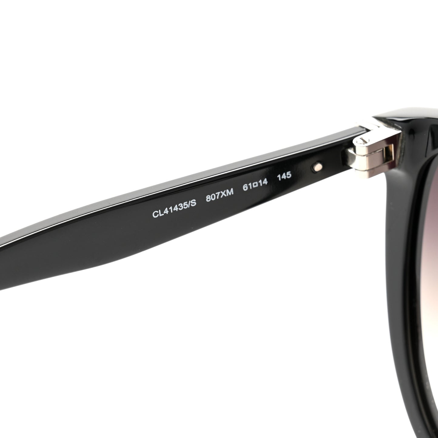Acetate Thin Shadow Sunglasses CL41435/S Black